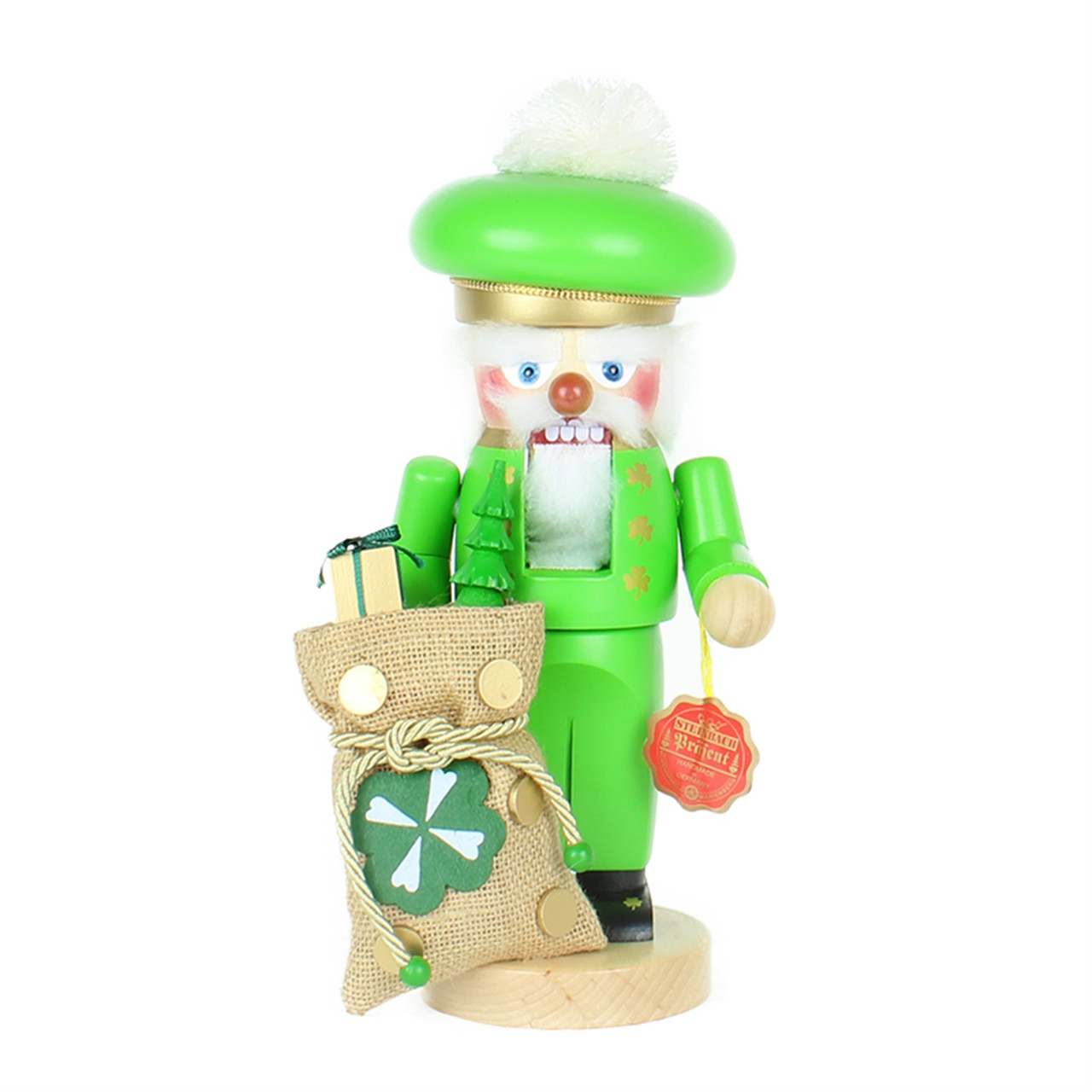 Steinbach Chubby Nutcracker Collection, Irish Santa - Thumbnail 2