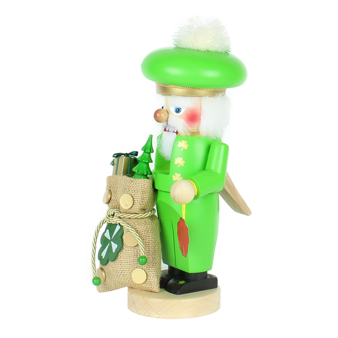 Steinbach Chubby Nutcracker Collection, Irish Santa - Thumbnail 3