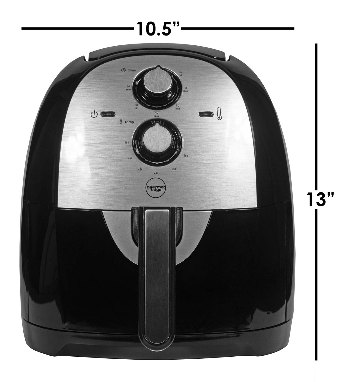 Maxi-Matic Elite Gourmet 4-Qt Air Fryer - Black - 9796439