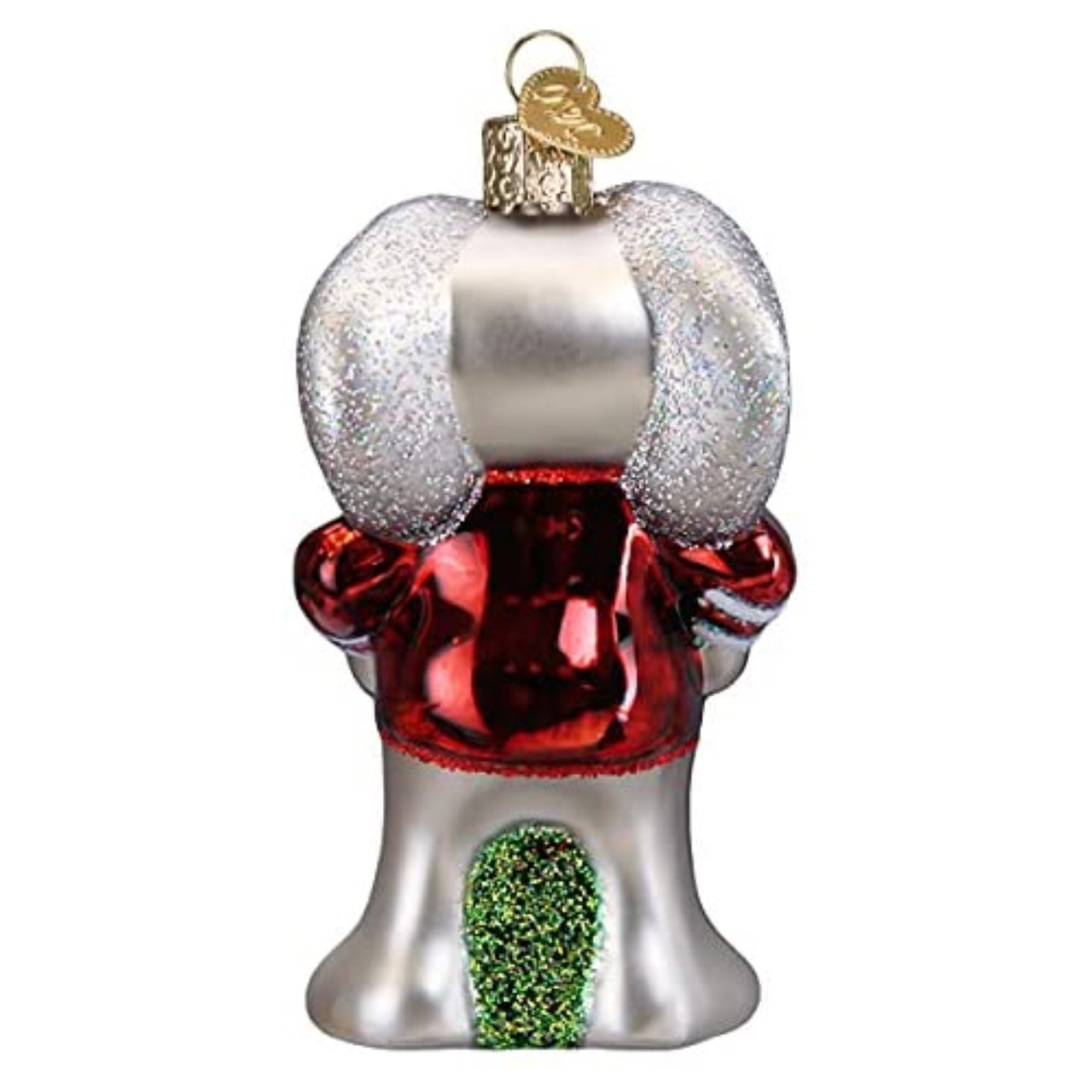 Soccer Ball Old World Christmas Glass Blown Ornament with S-Hook and Gift Box Sports Collection 