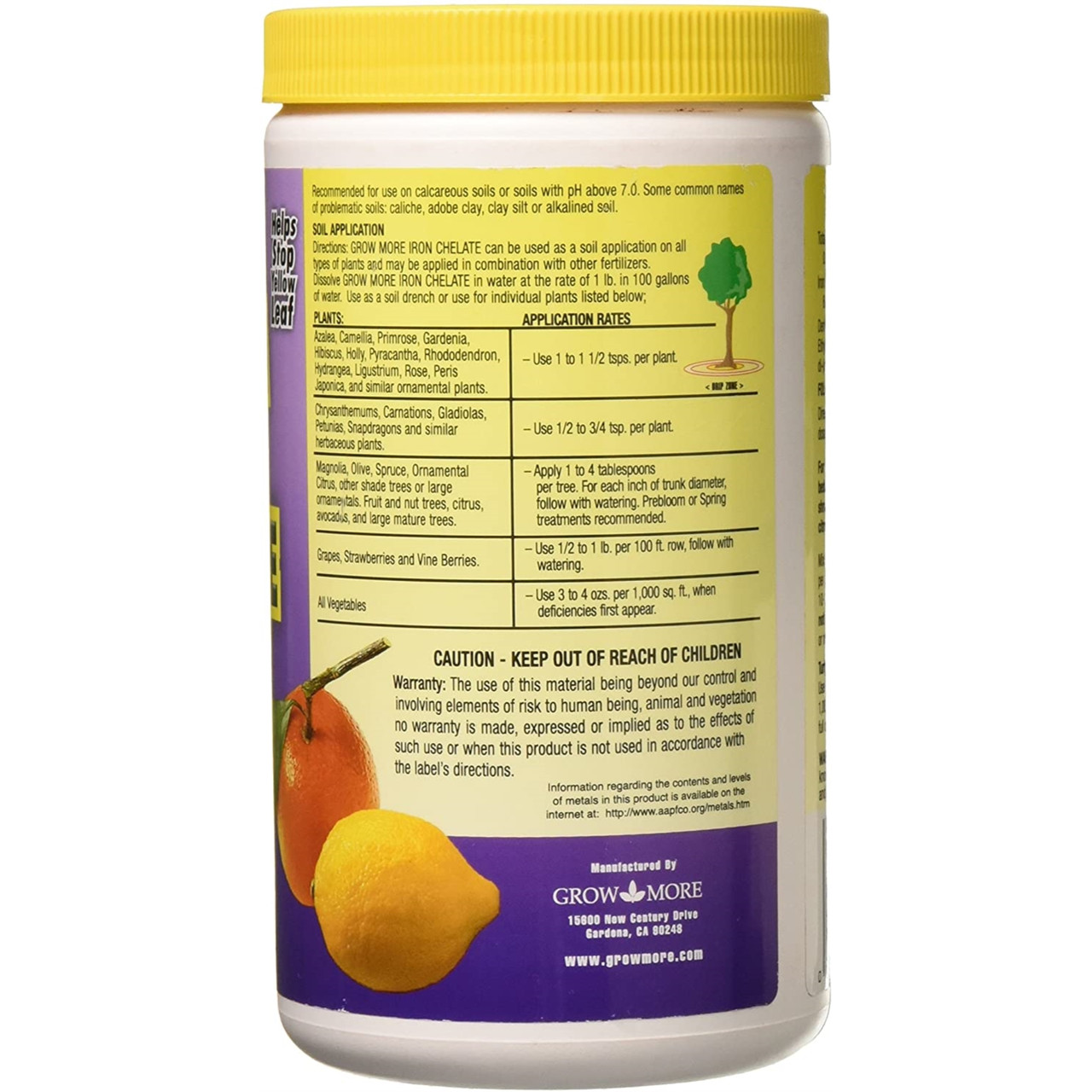 Grow More 6546 EDDHA Iron Chelate - Thumbnail 2