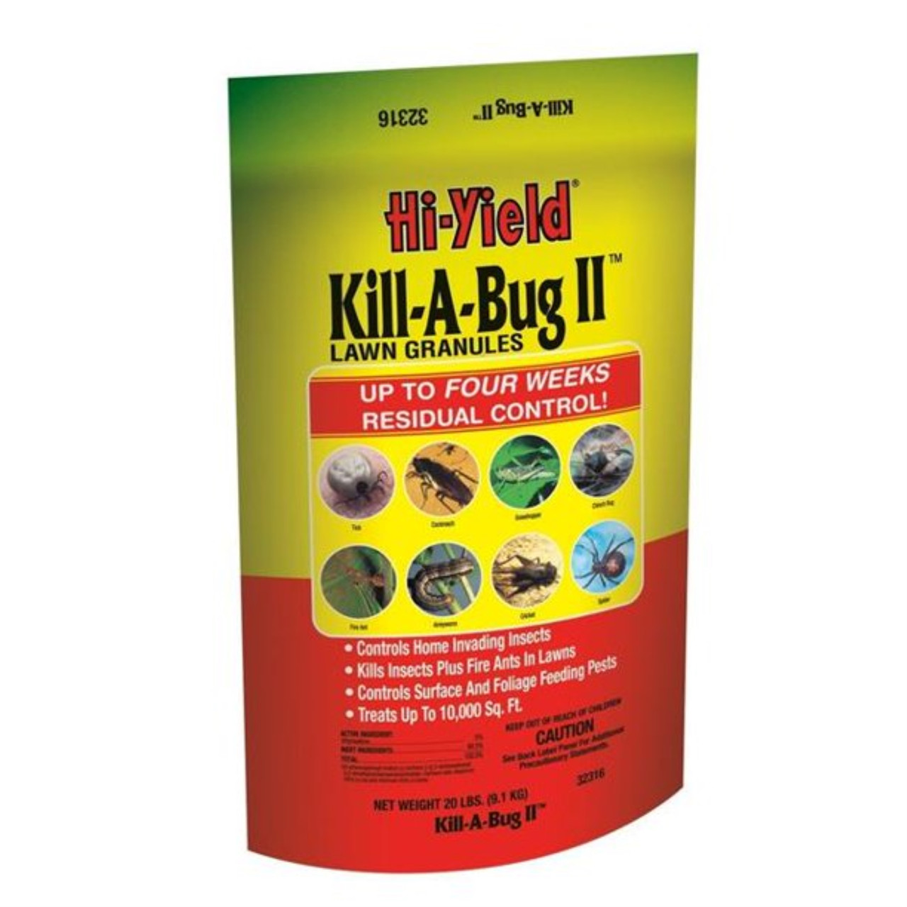 HiYield Kill A Bug II Lawn Granules, 20 lb Bag Esbenshades