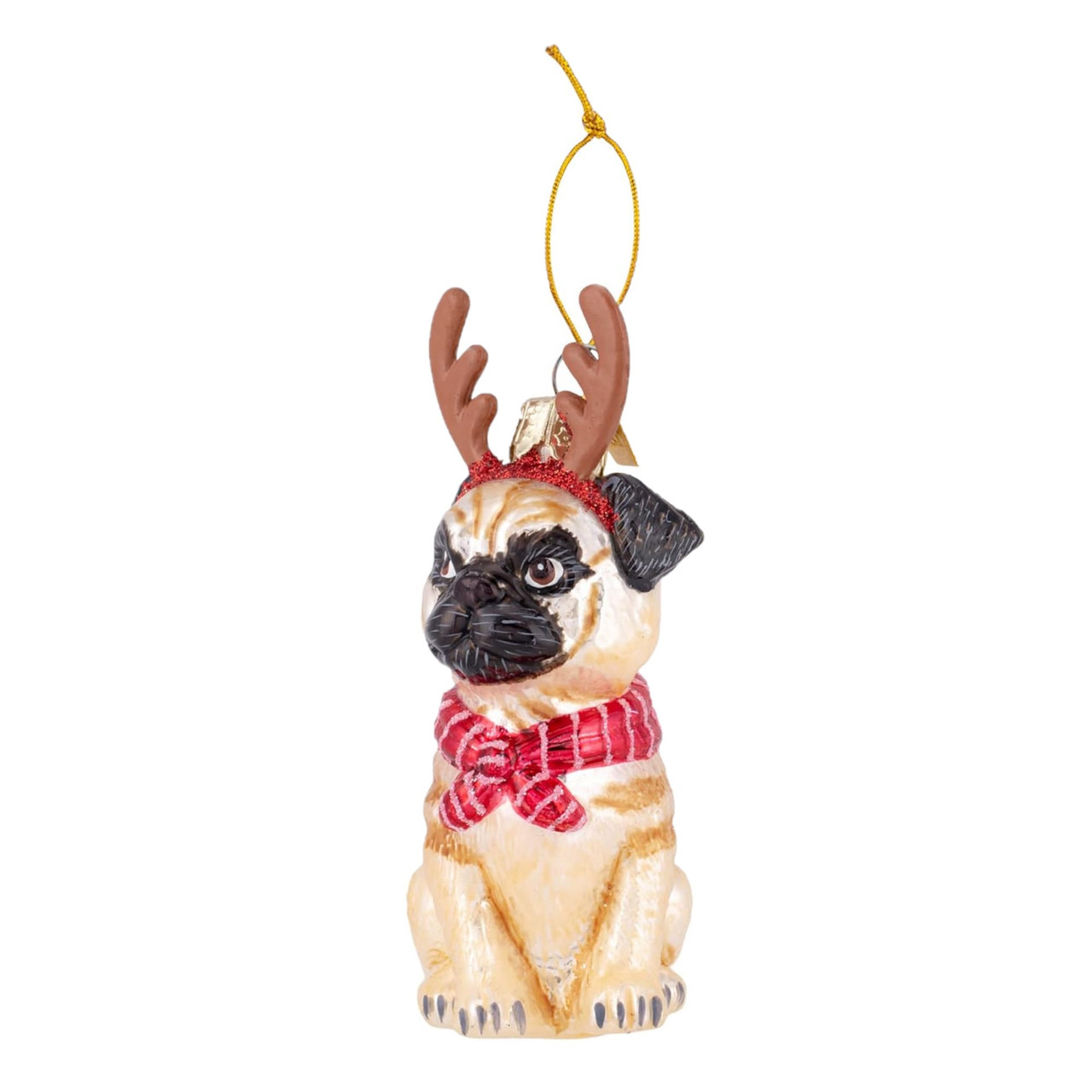 Kurt Adler Noble Gems Pug Ornament - Thumbnail 3