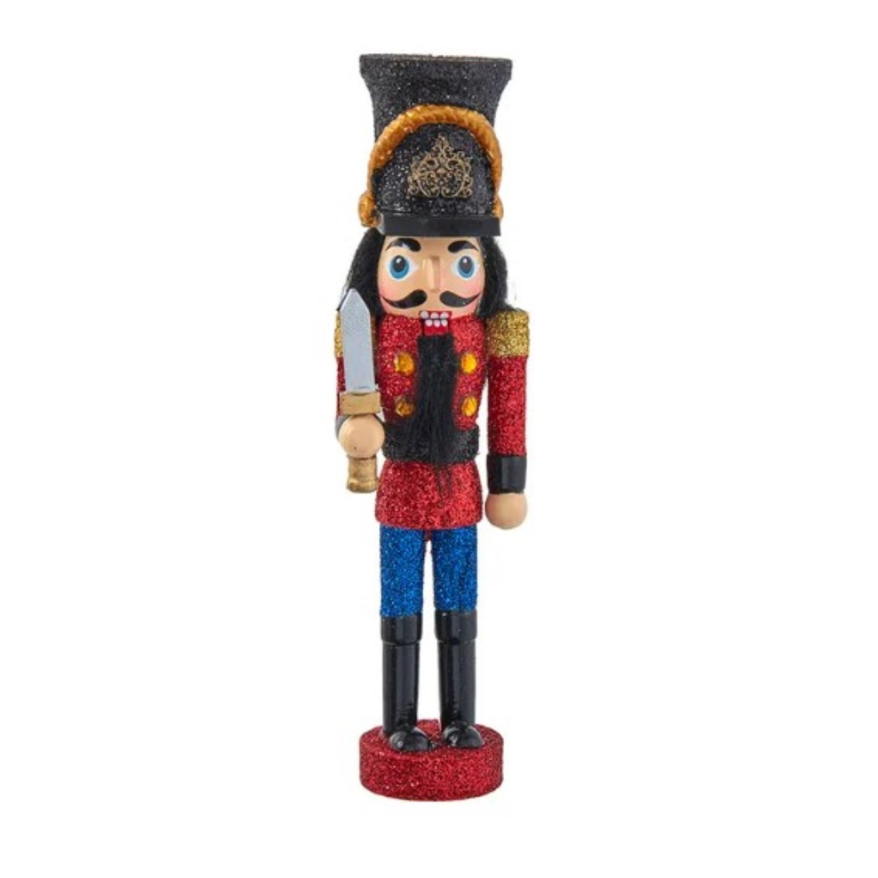 Kurt Adler Hollywood Nutcrackers Musical Water Globe Nutcracker - Thumbnail 4