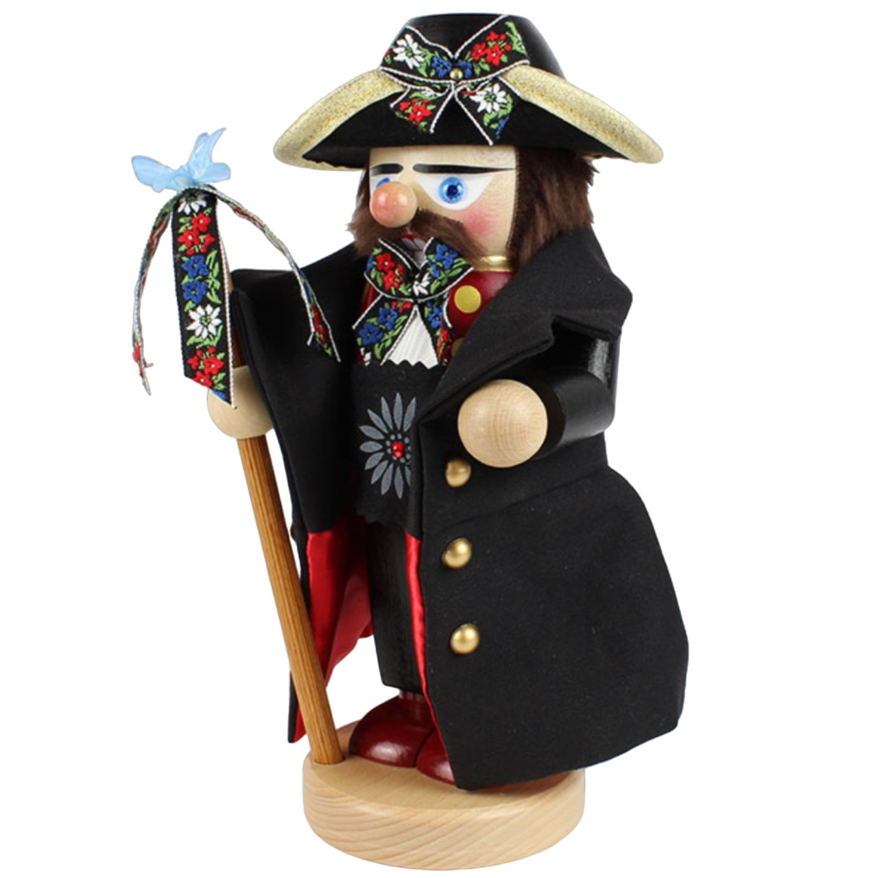 Kurt Adler Steinbach Wooden Chubby Nutcracker, Ein Bayer