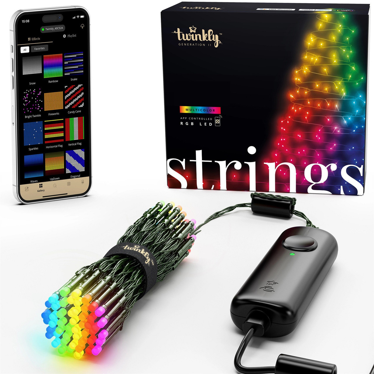 Twinkly Strings Candles - Thumbnail 2