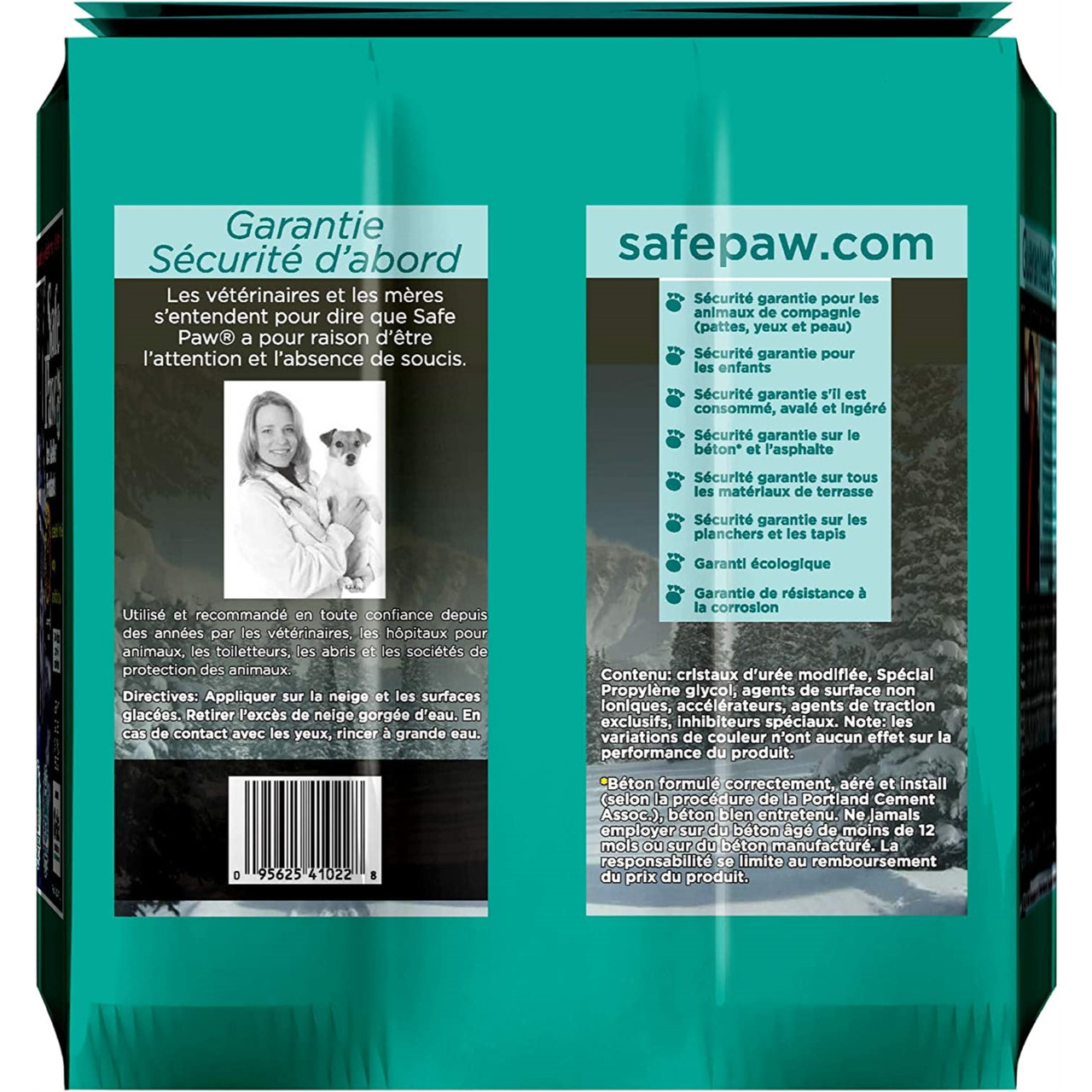 Safe Paw Salt-free Pet Safe Ice Melt, 22lb Flexicube Esbenshades