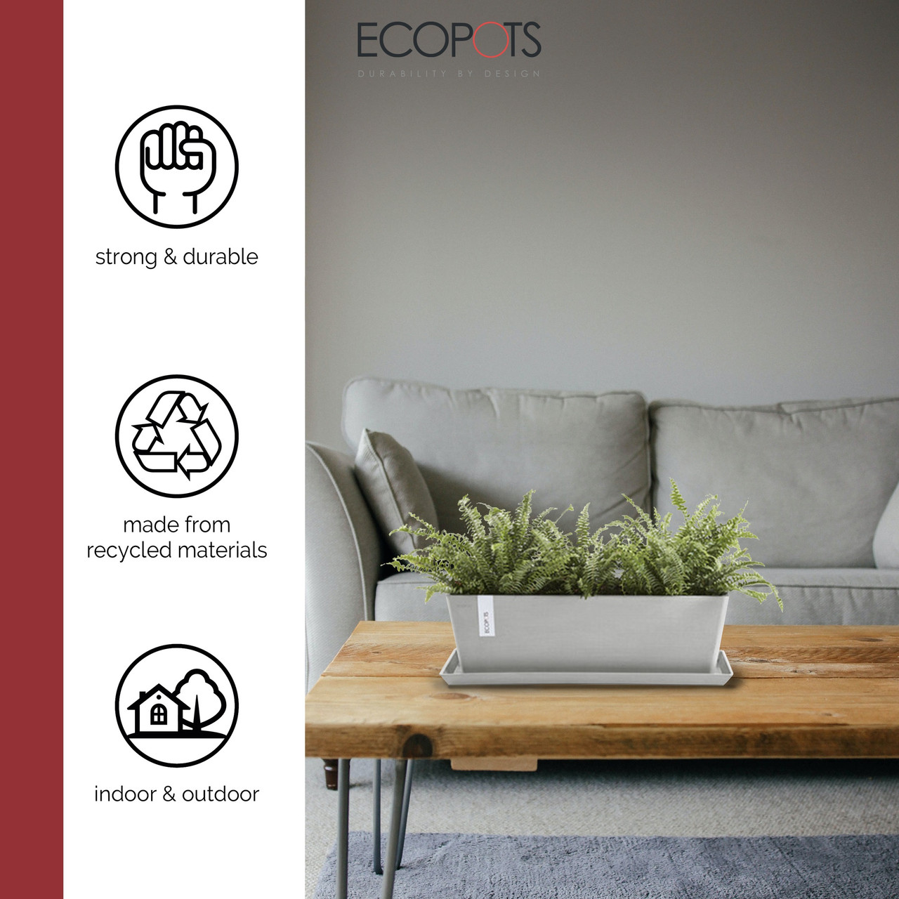 Ecopots Planter Saucer - Thumbnail 2