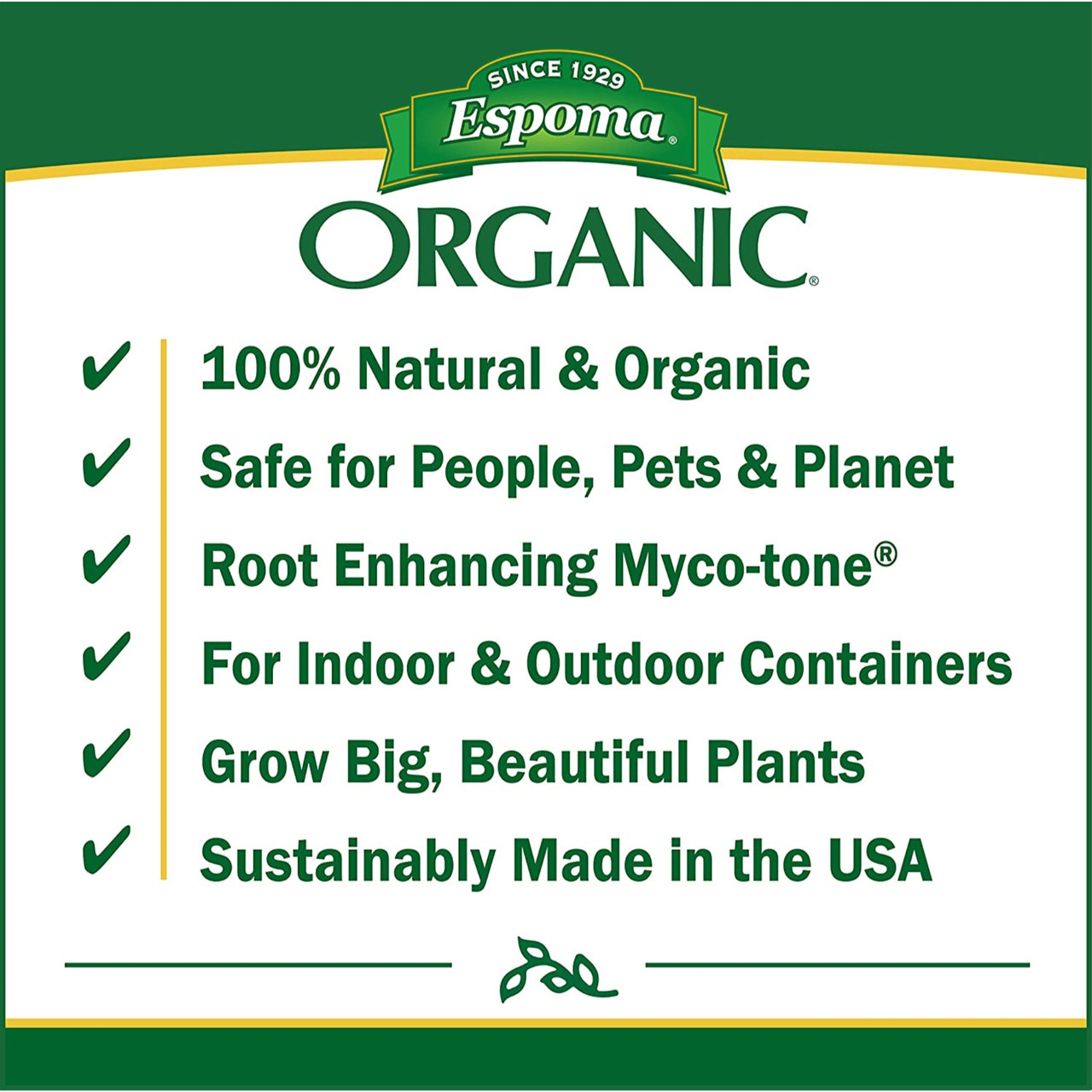 Espoma Organic Potting Soil Mix - Thumbnail 3