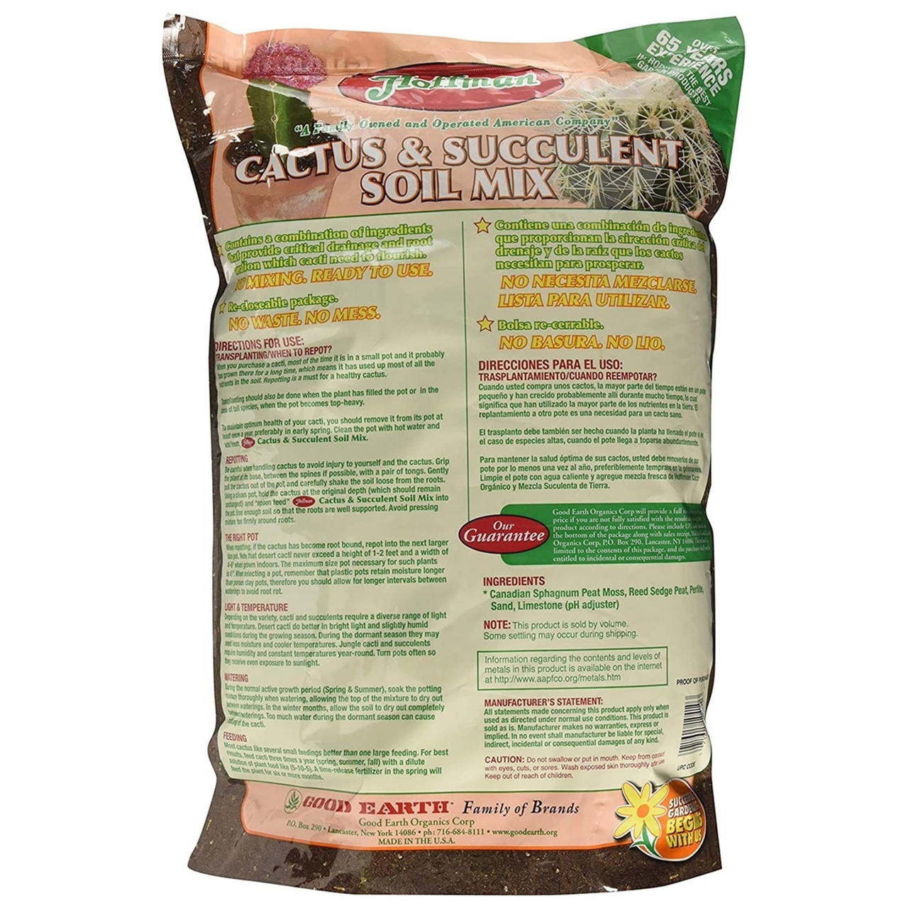 Hoffman Cactus & Succulent Soil Mix - Thumbnail 3