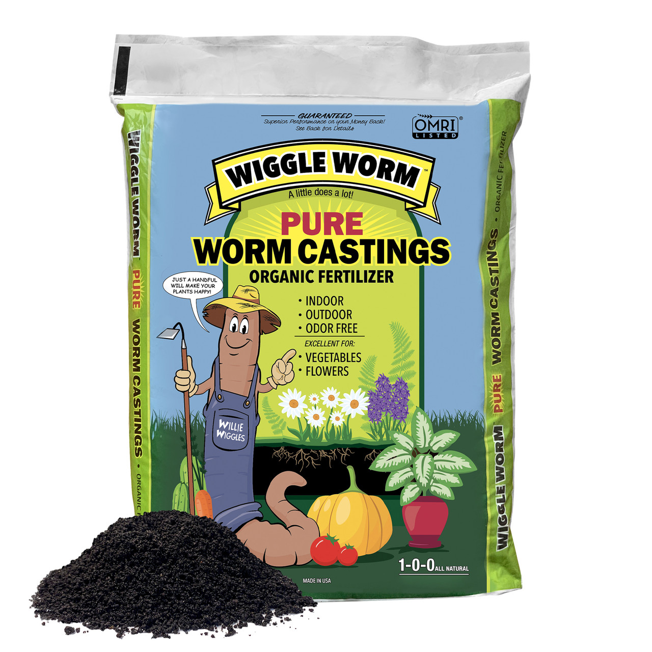 Wiggle Worm Worm Castings Fertilizer