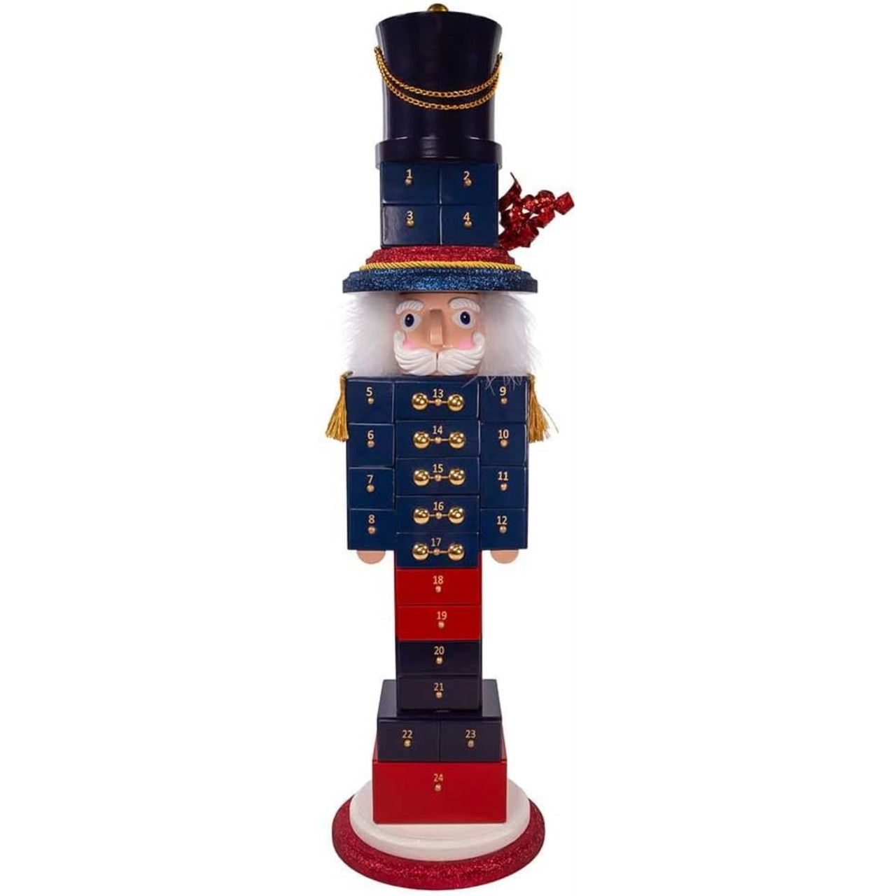 30" Hollywood Nutcrackers Advent Calendar Soldier Nutcracker - Thumbnail 2