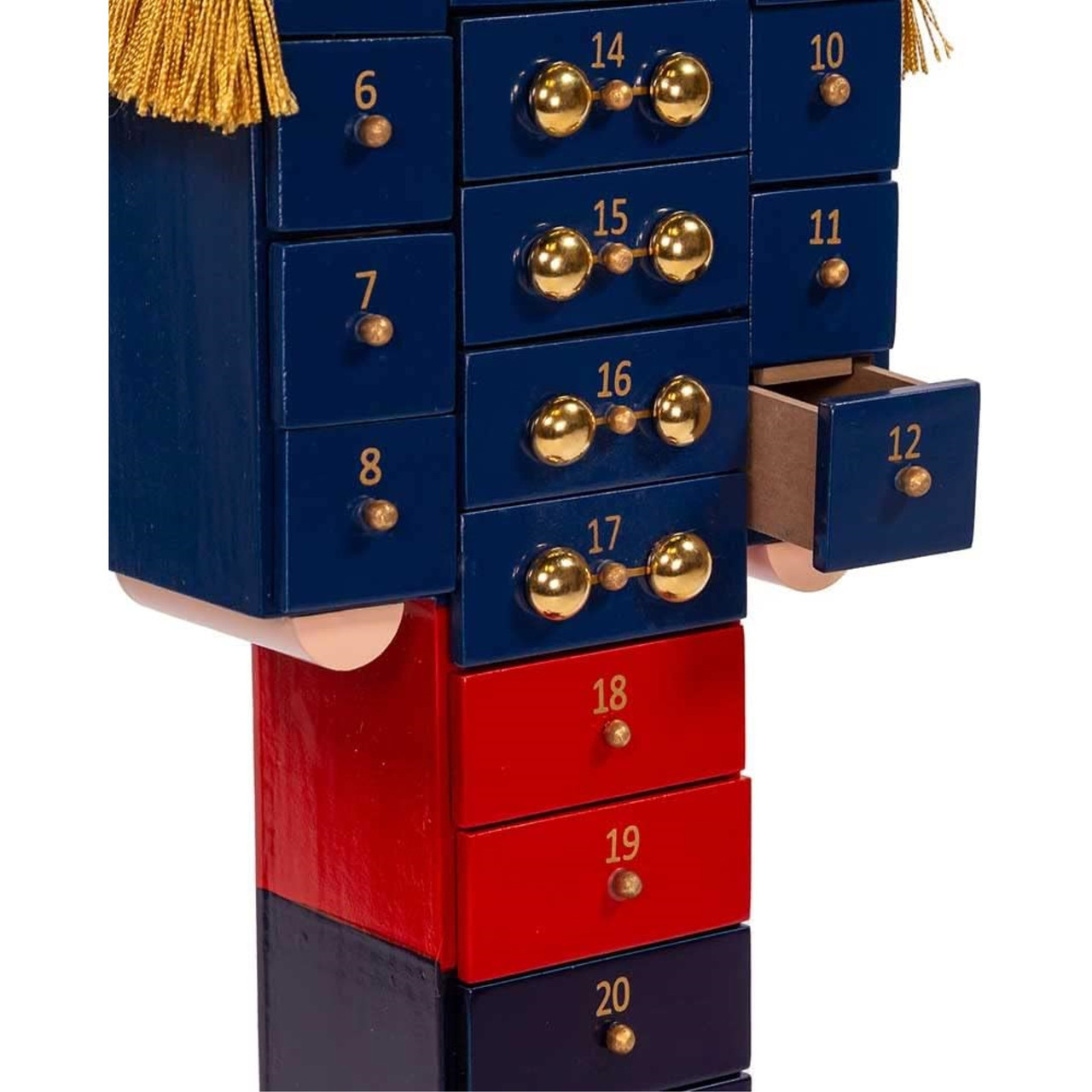 30" Hollywood Nutcrackers Advent Calendar Soldier Nutcracker - Thumbnail 4