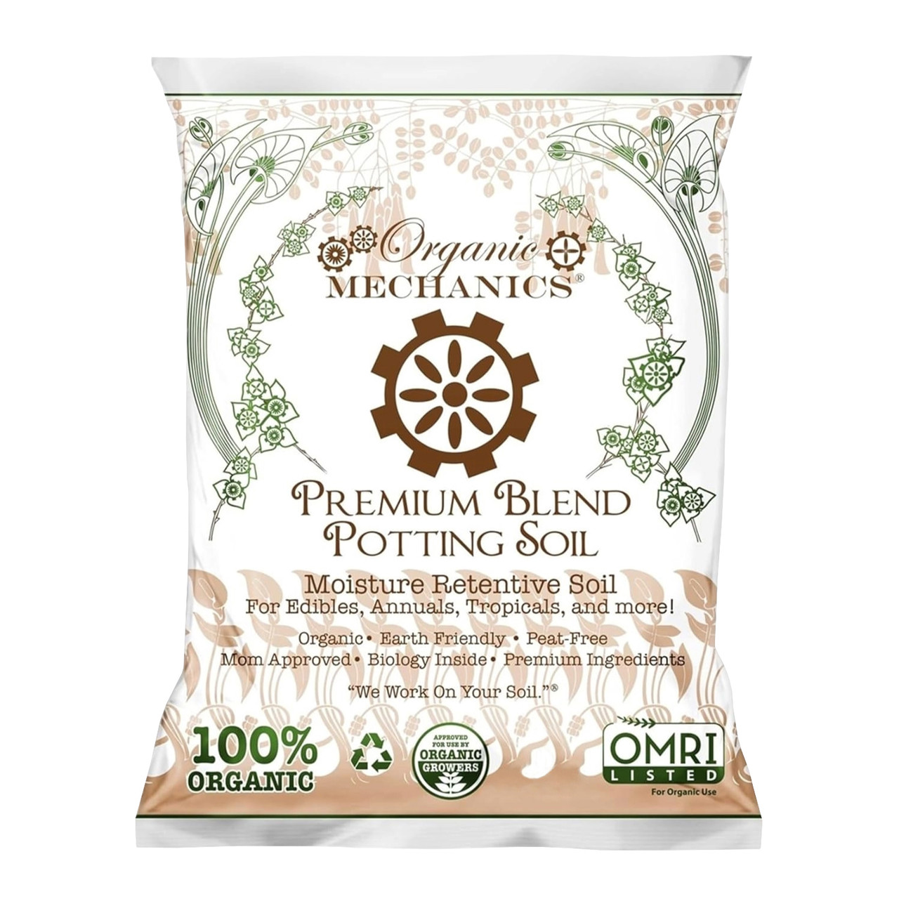 Organic Mechanics Premium Blend Potting Soil - Thumbnail 2
