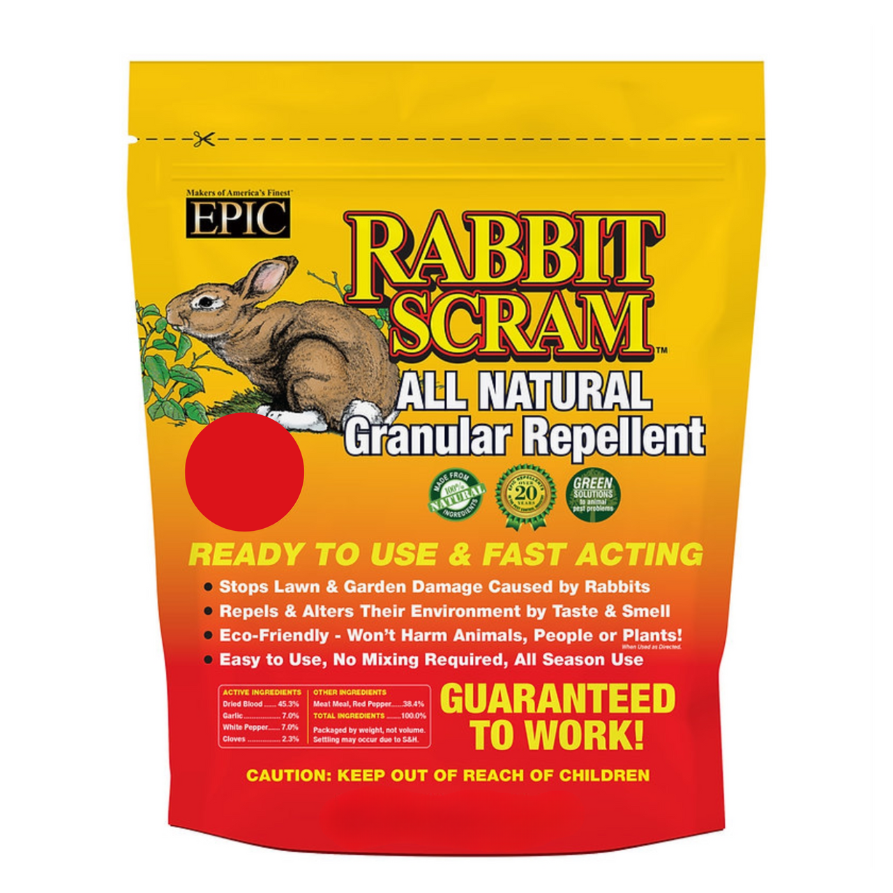 Epic Rabbit Scram Animal Repellent - Thumbnail 3