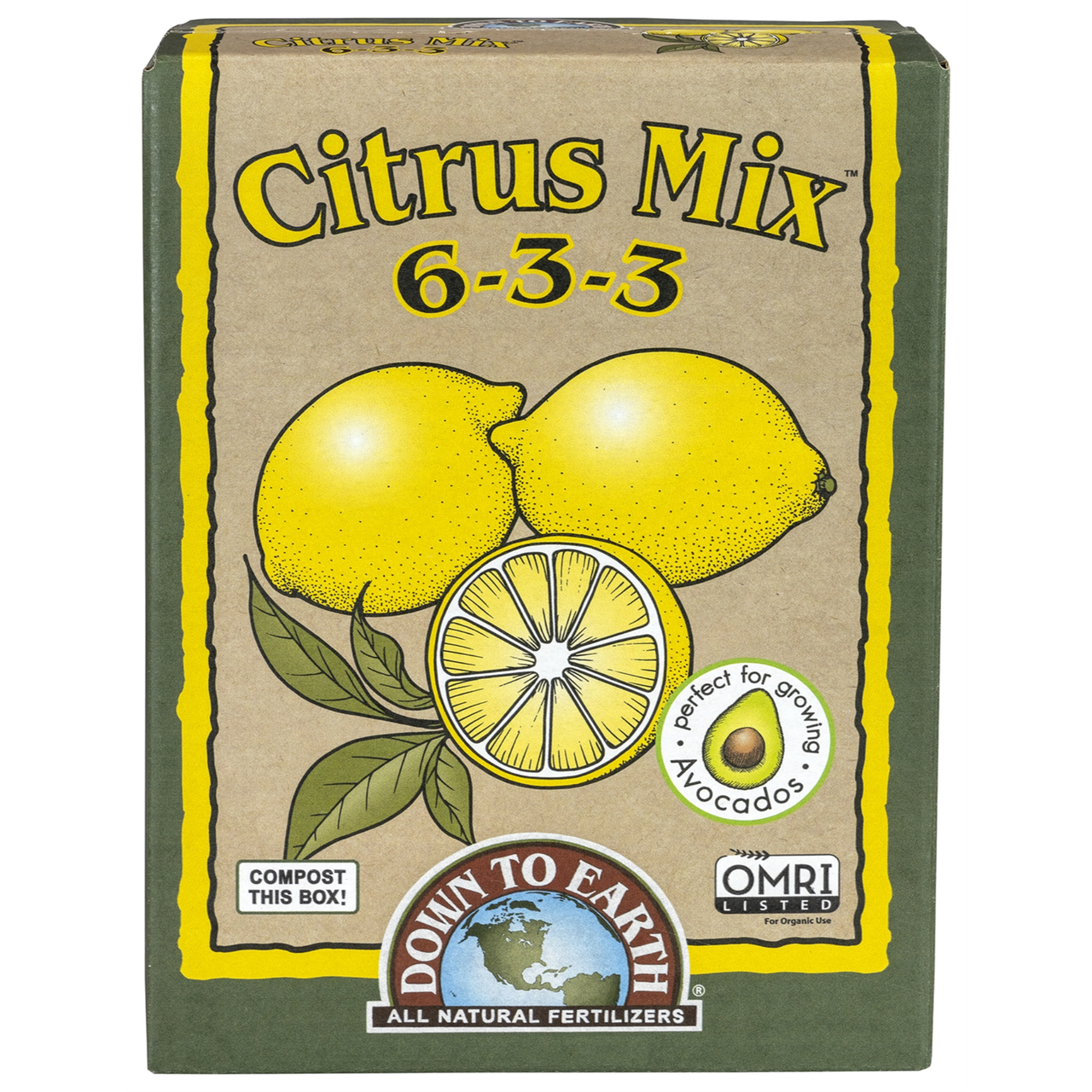 Down To Earth Citrus Fertilizer