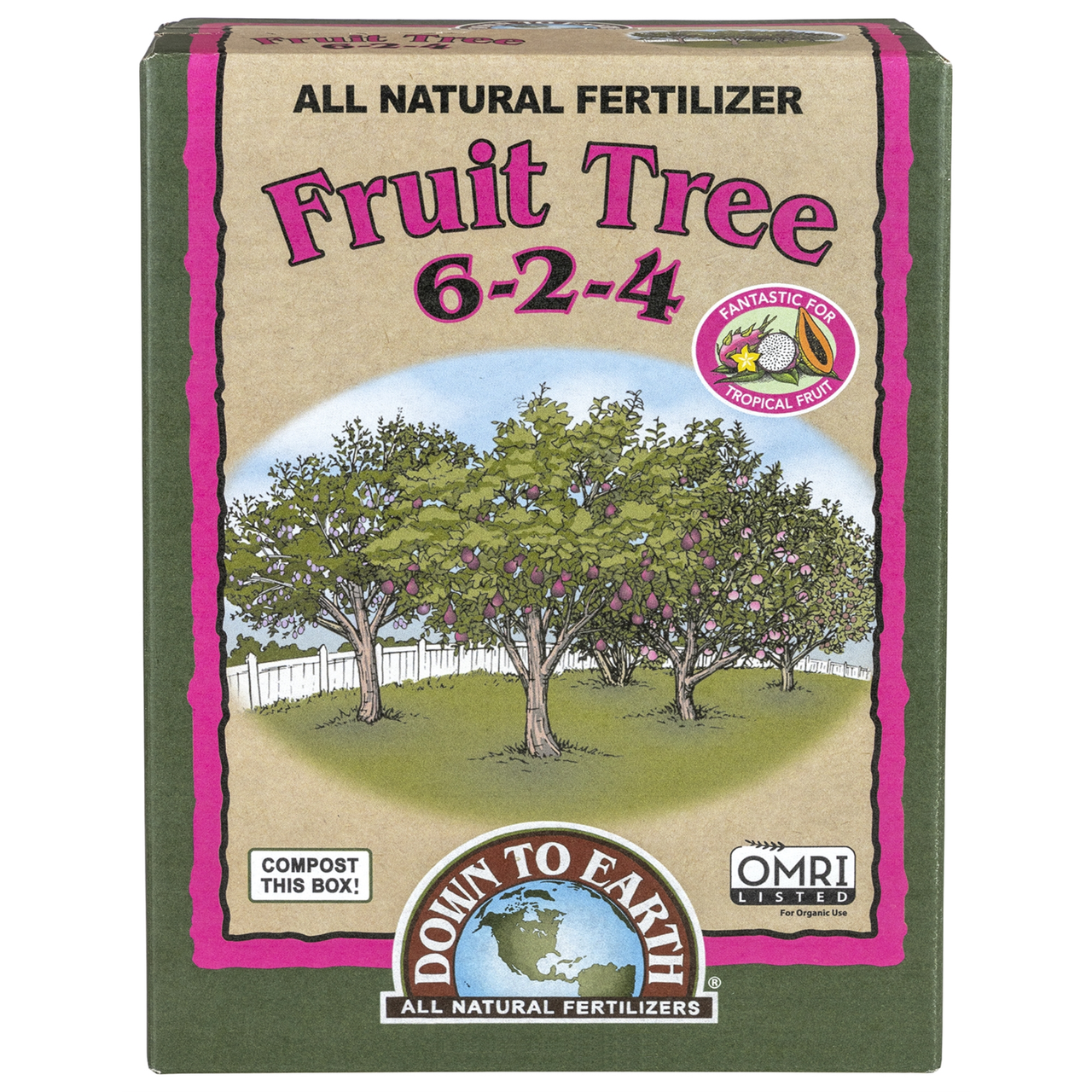 Down to Earth Fruit Tree Fertilizer Mix
