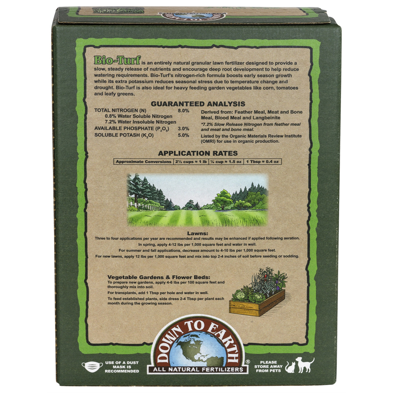 Down to Earth Lawn Fertilizer - Thumbnail 5