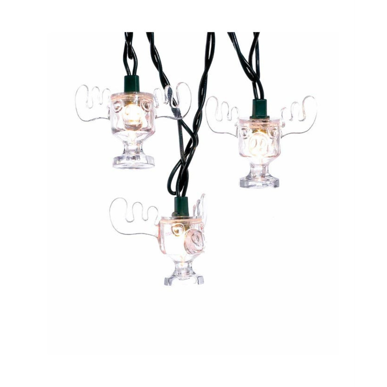 Kurt Adler National Lampoon Christmas Vacation Wally World Moose Mug Light Set - Thumbnail 3