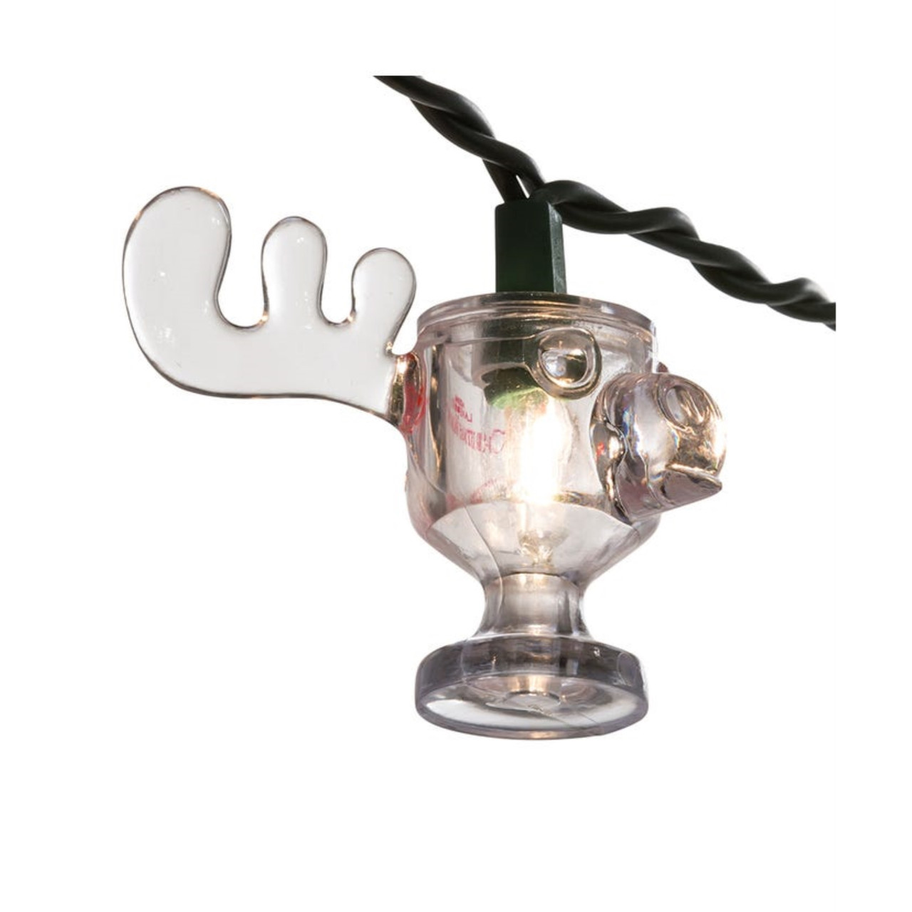 Kurt Adler National Lampoon Christmas Vacation Wally World Moose Mug Light Set - Thumbnail 2