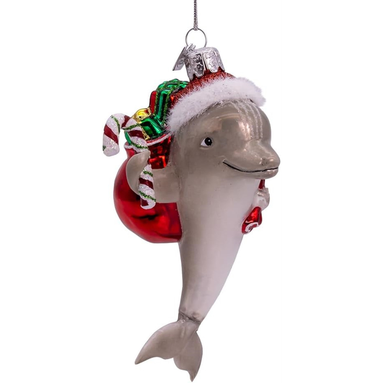 Kurt Adler Noble Gems Dolphin Ornament - Thumbnail 2
