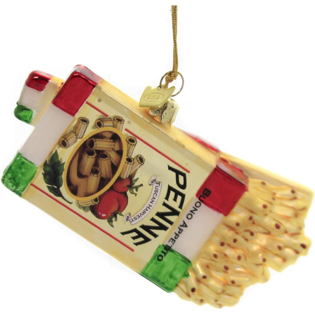 Kurt Adler Noble Gems Glass Ornament, Pasta Boxes - Thumbnail 5