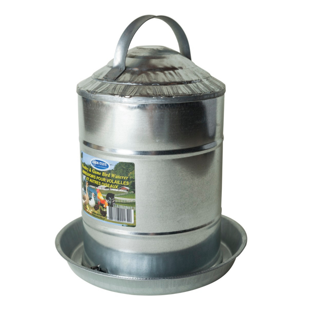 Galvanized Double Wall Fountain 3 Gallon