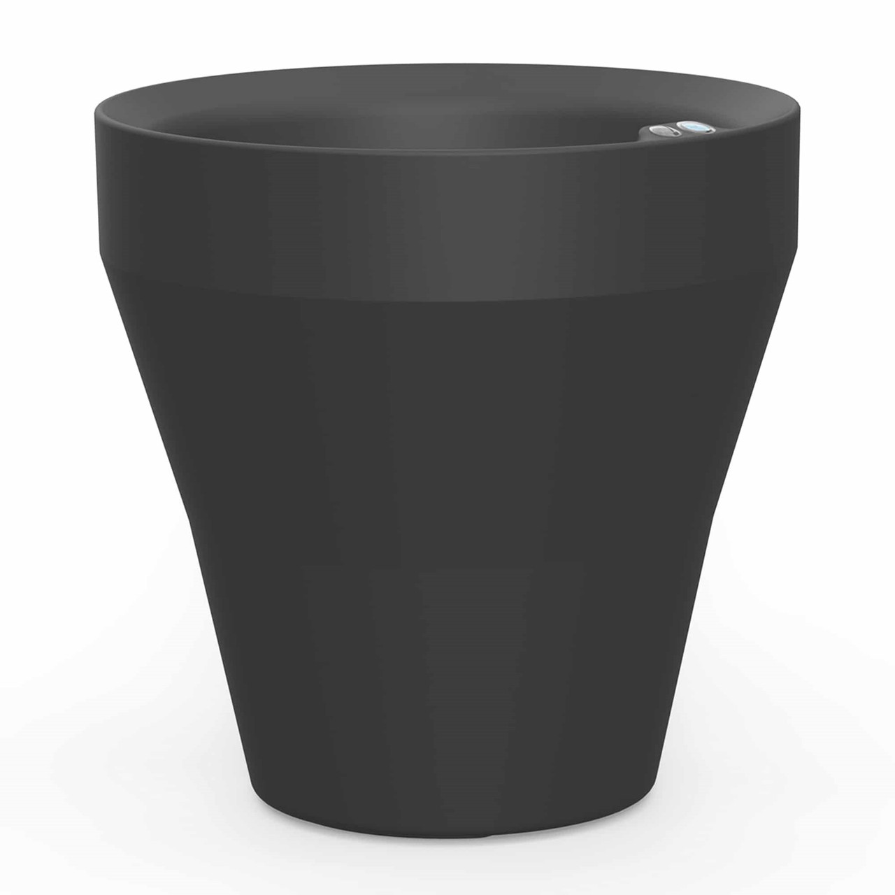 Gared Indoor Rim Crescent Garden Indoor/Outdoor Rim Plastic Planter with TruDrop One ...