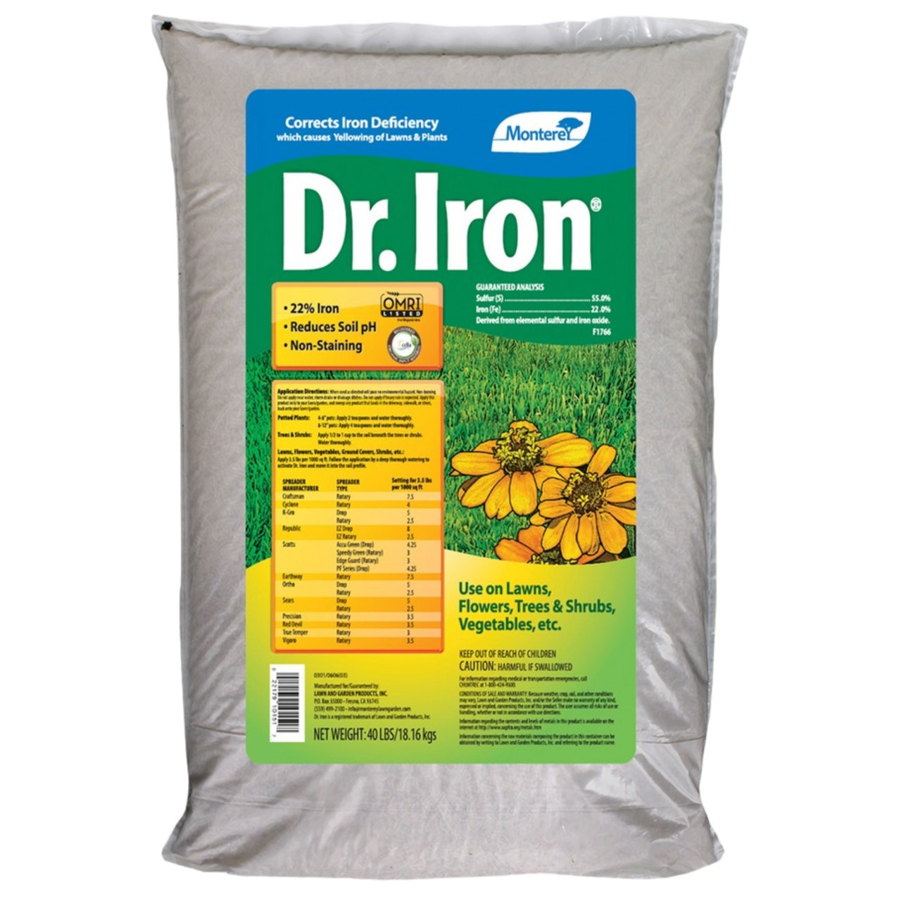 Monterey Dr. Iron Soil Acidifier