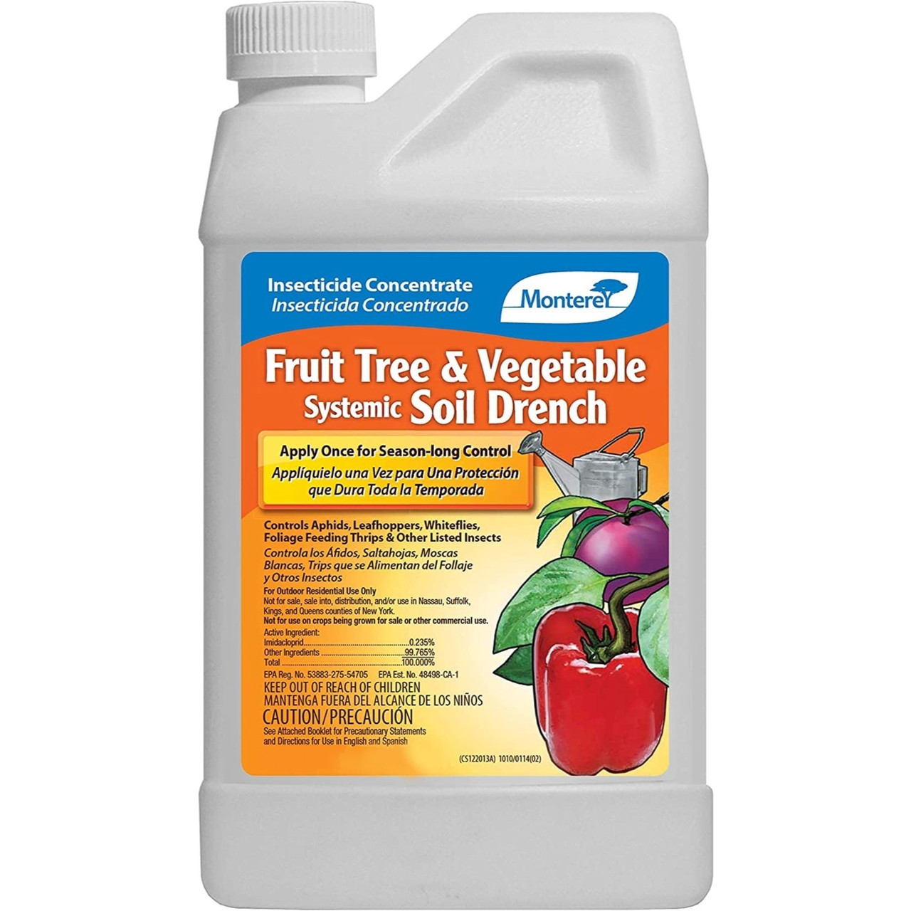Monterey Fruit Tree & Vegetable Systemic Soil Drench Insecticide - Thumbnail 4