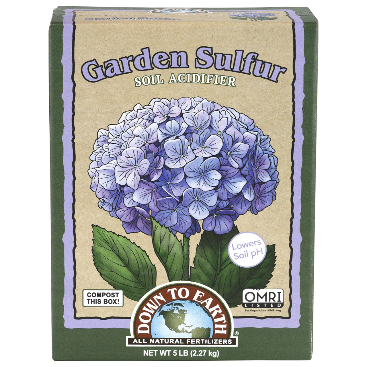 Down to Earth Garden Sulfur Soil Acidifier Amendment - Thumbnail 4