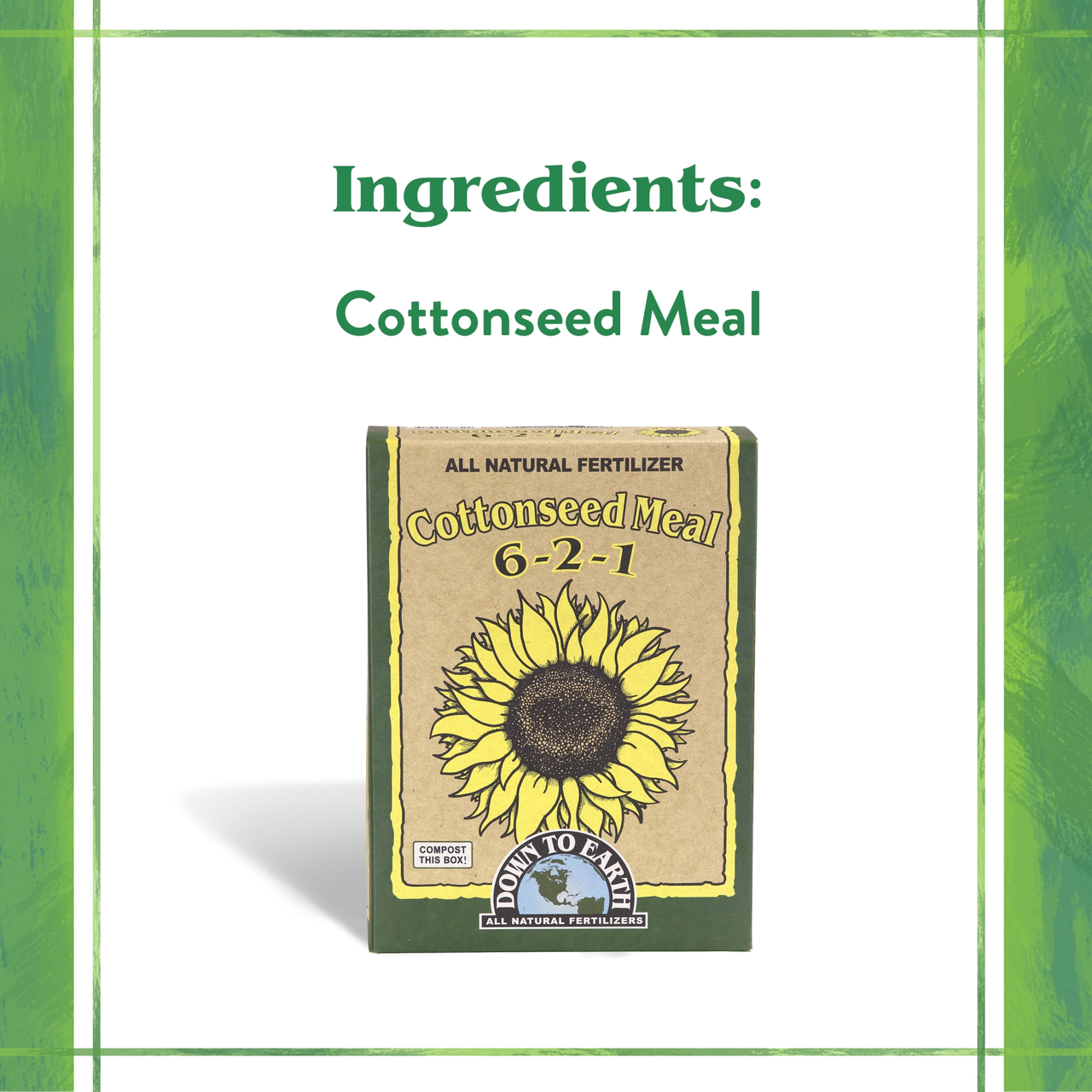 Down To Earth Cottonseed Meal - Thumbnail 4