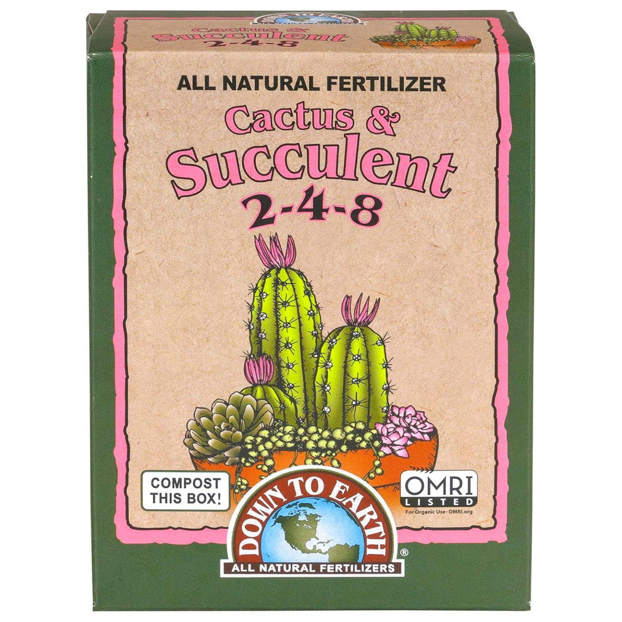 Down To Earth Cactus & Succulent Fertilizer - Thumbnail 4