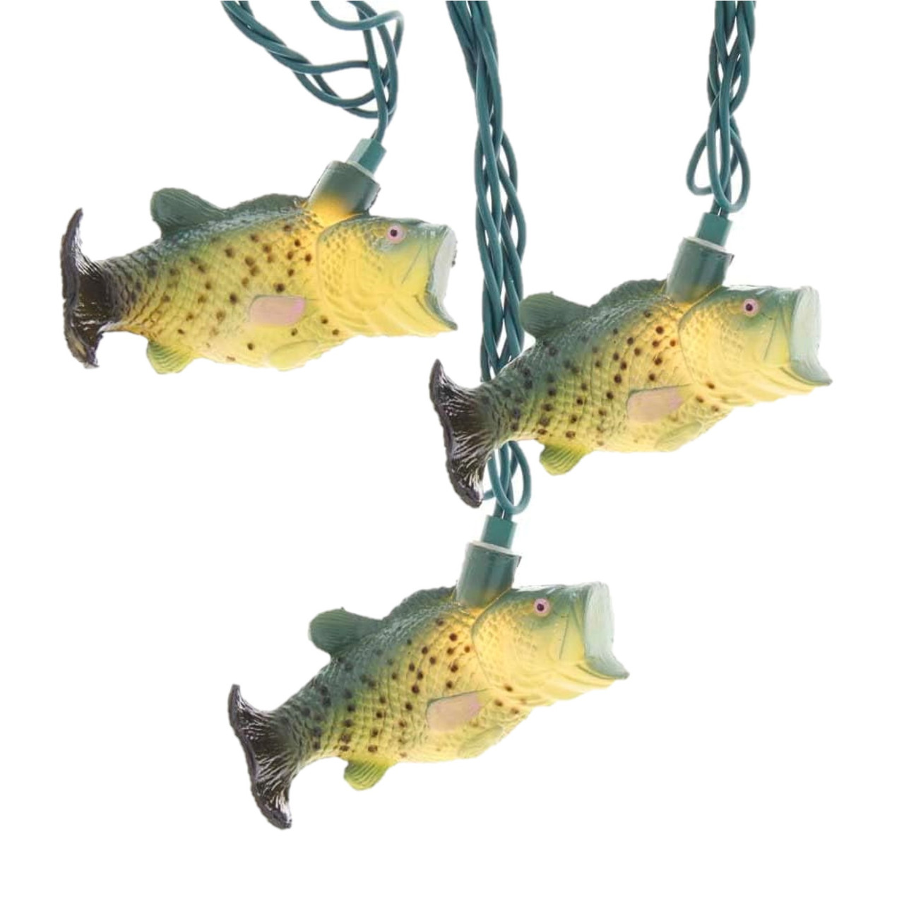 Kurt Adler Bass Fish Light Set - Thumbnail 3