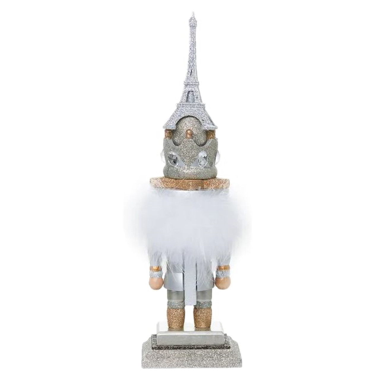 Kurt Adler Hollywood Nutcrackers Paris Hat Nutcracker - Thumbnail 2