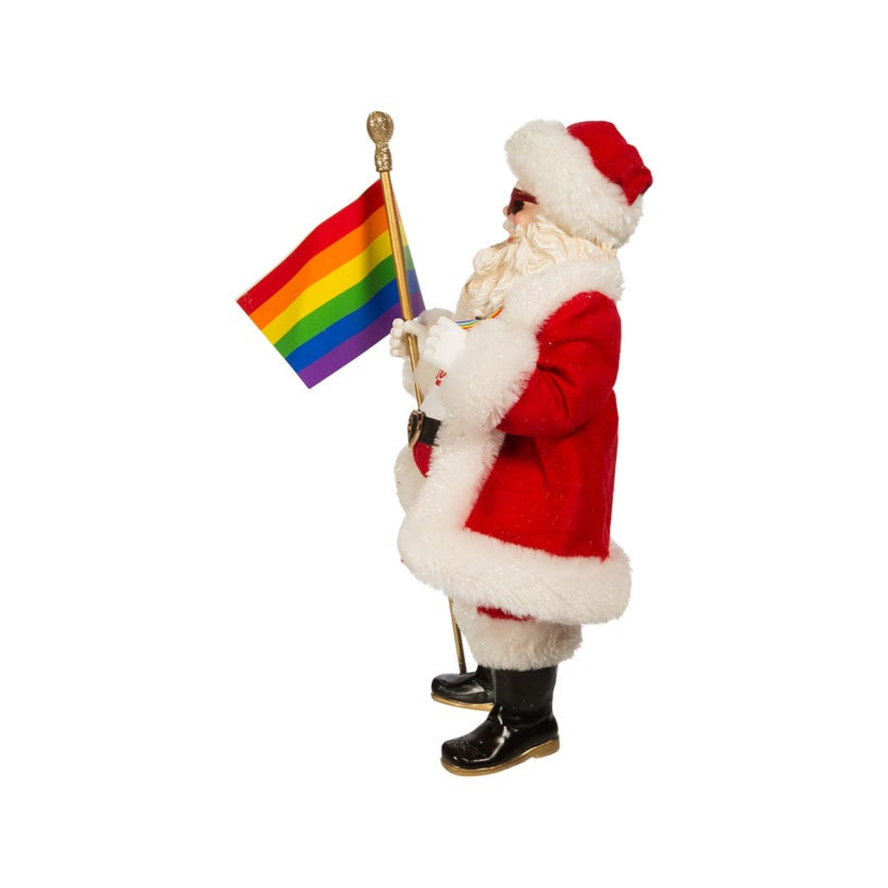Fabriché Pride Santa Christmas Figurine