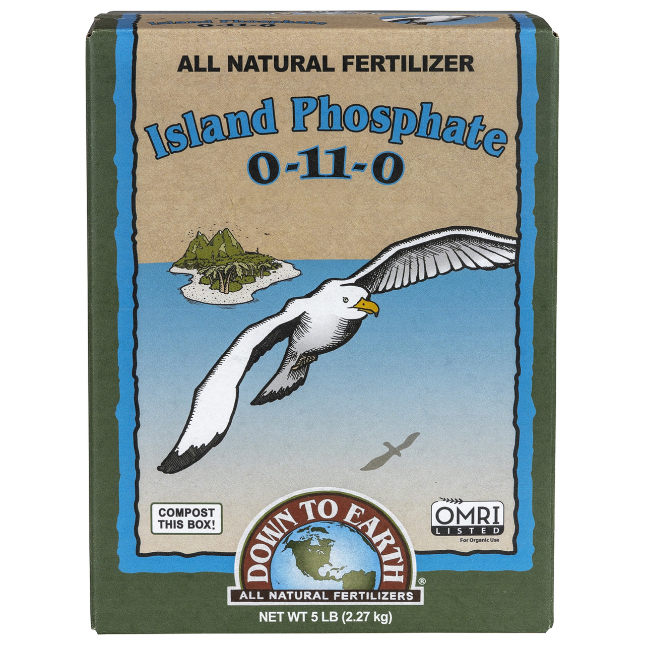 Down to Earth Island Phosphate