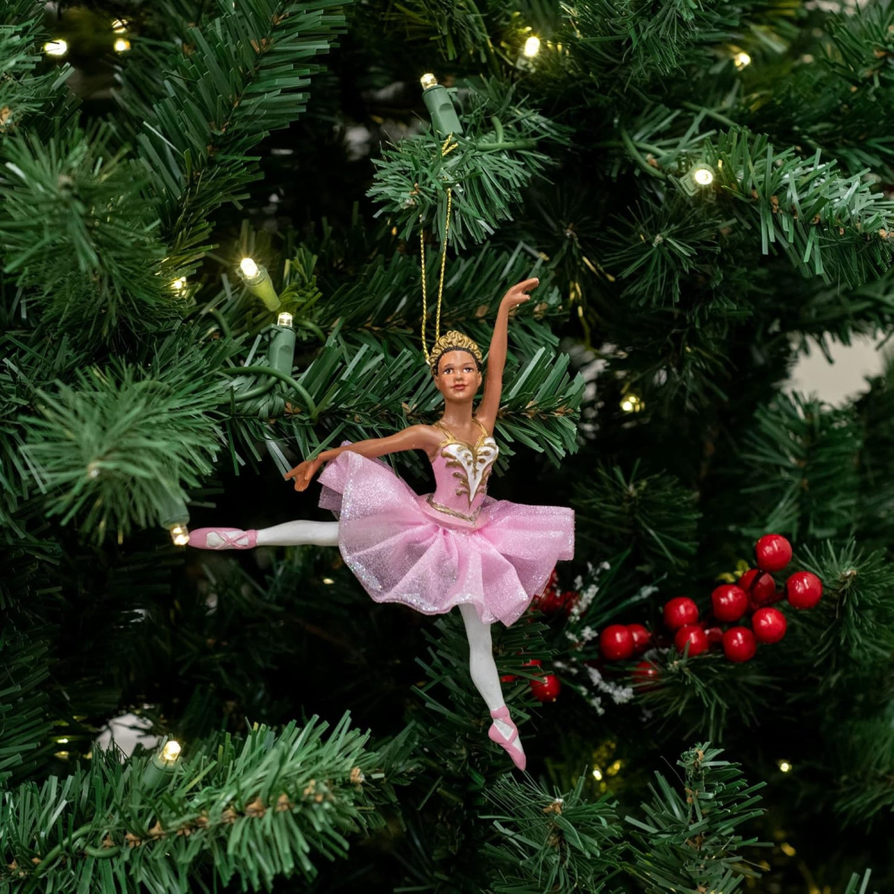 Kurt Adler Resin Ornament Ballerina - Thumbnail 5