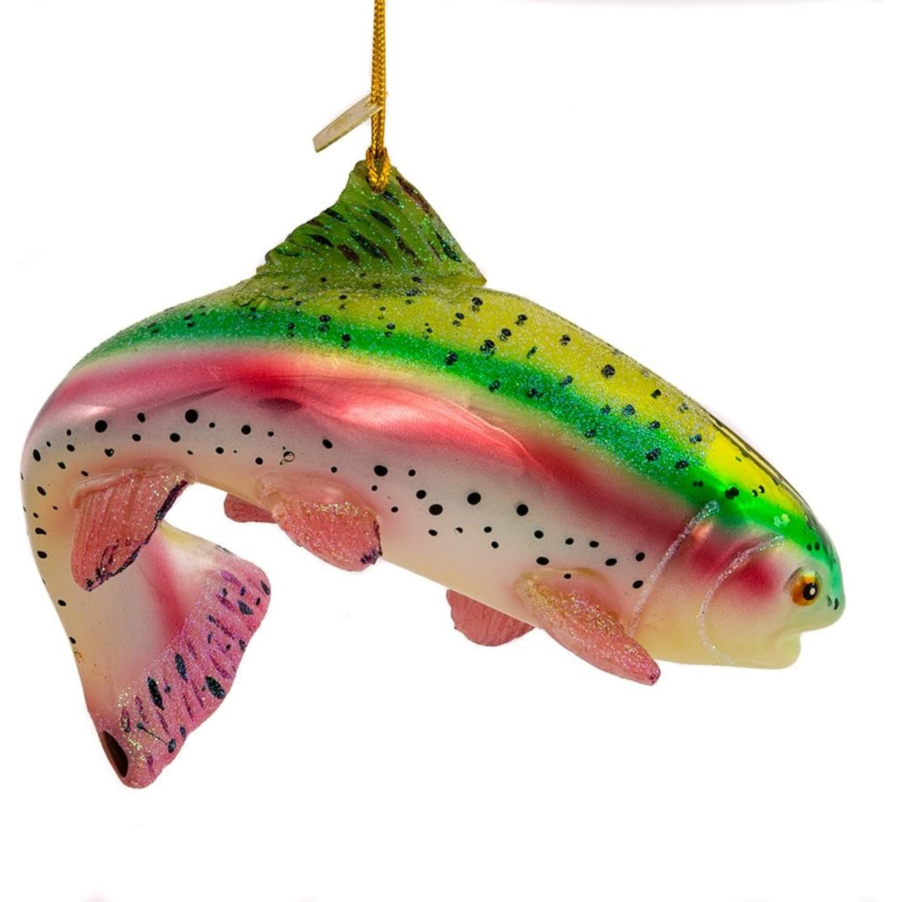 Kurt Adler Noble Gems Rainbow Trout Ornament - Thumbnail 5