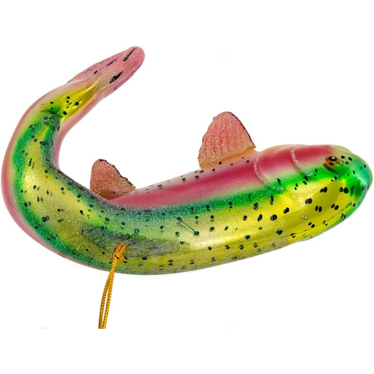 Kurt Adler Noble Gems Rainbow Trout Ornament - Thumbnail 3