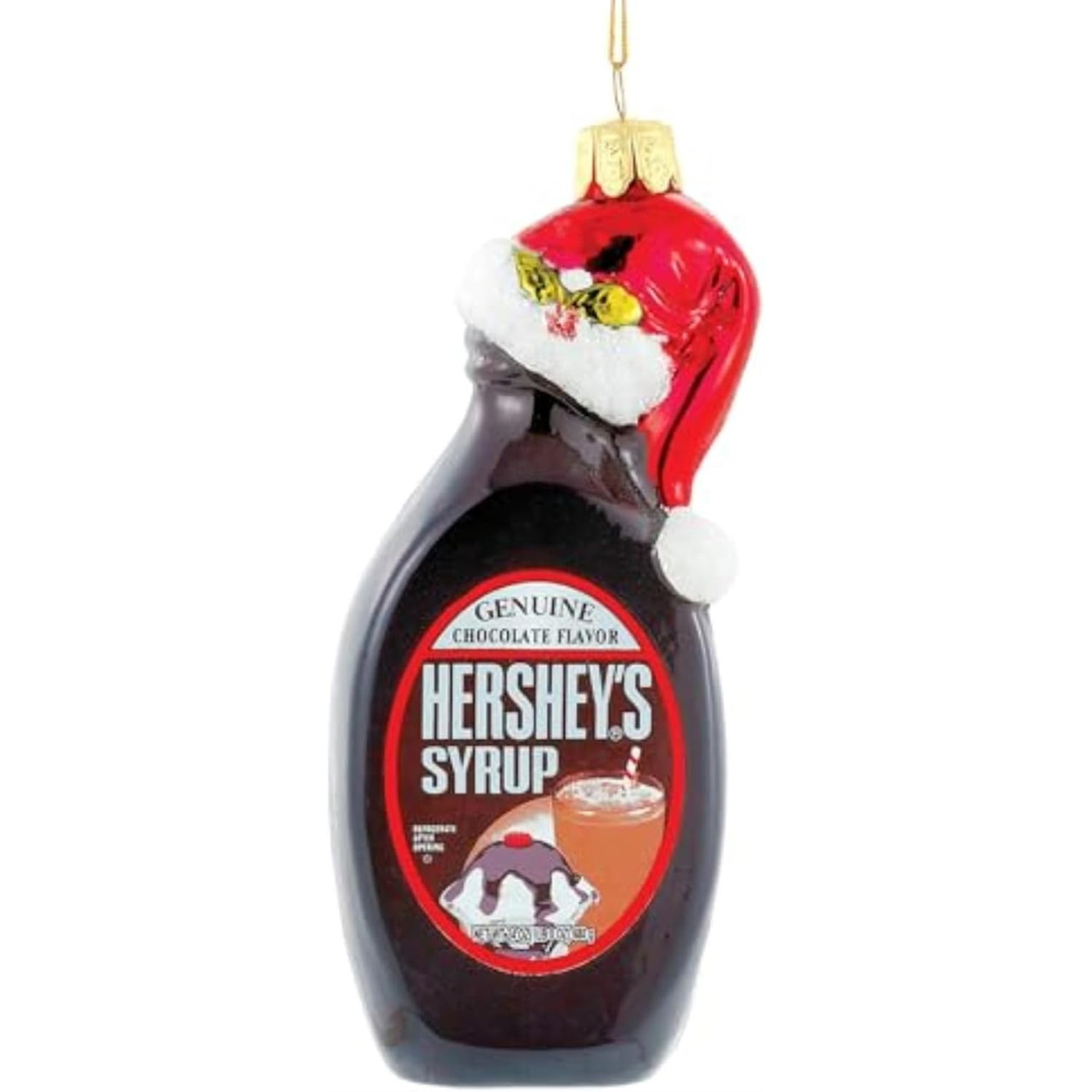Kurt Adler Hershey Syrup Bottle Ornament