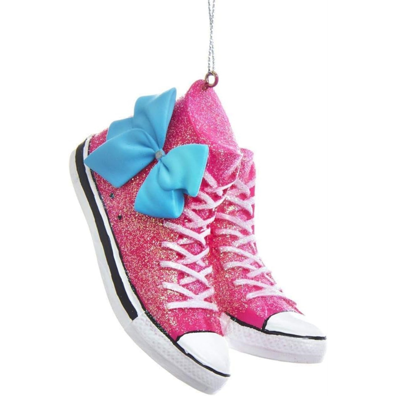 Kurt Adler Plastic Ornament JoJo Siwa Pink Sneaker - Thumbnail 2