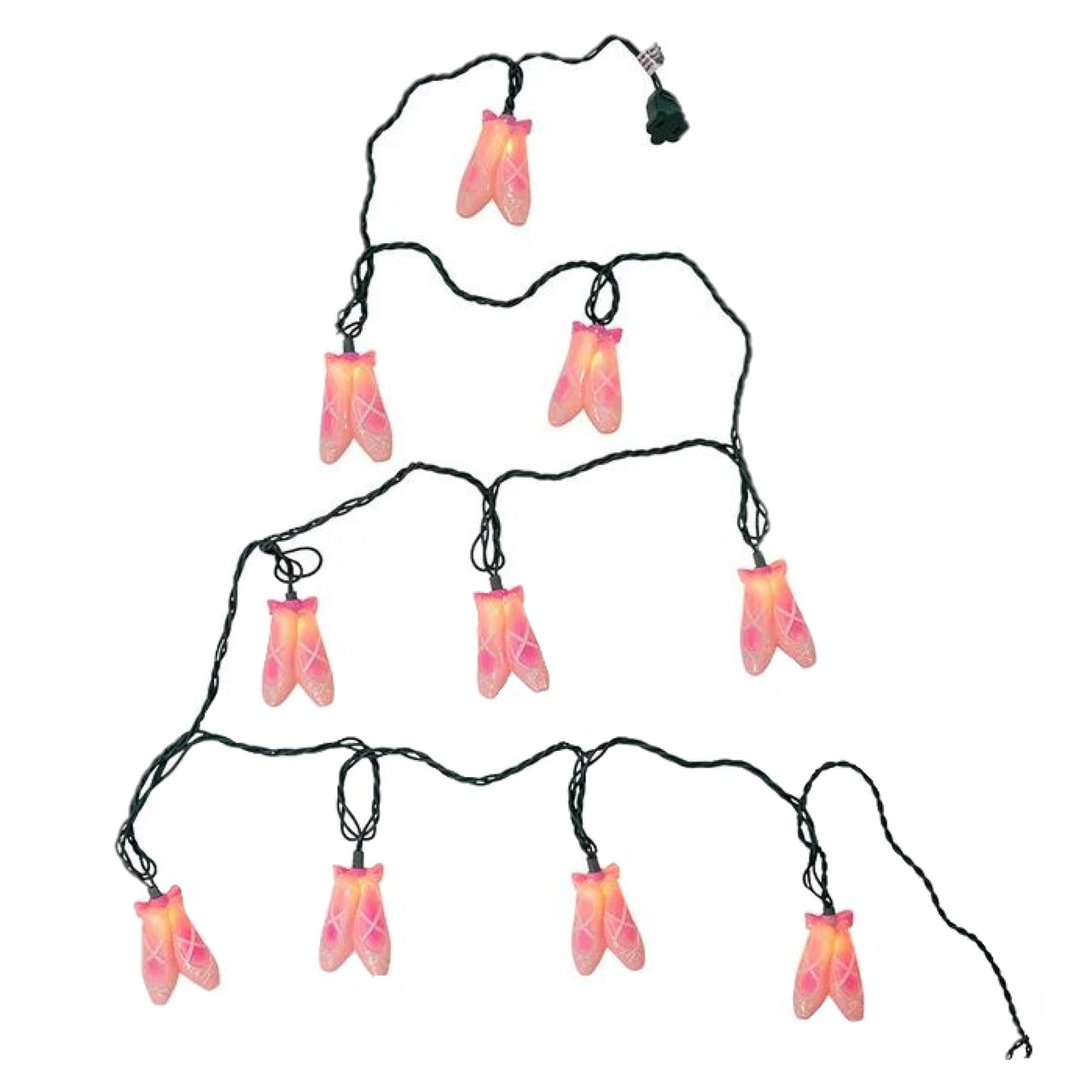 Kurt Adler Ballet Slippers Light Set - Thumbnail 4