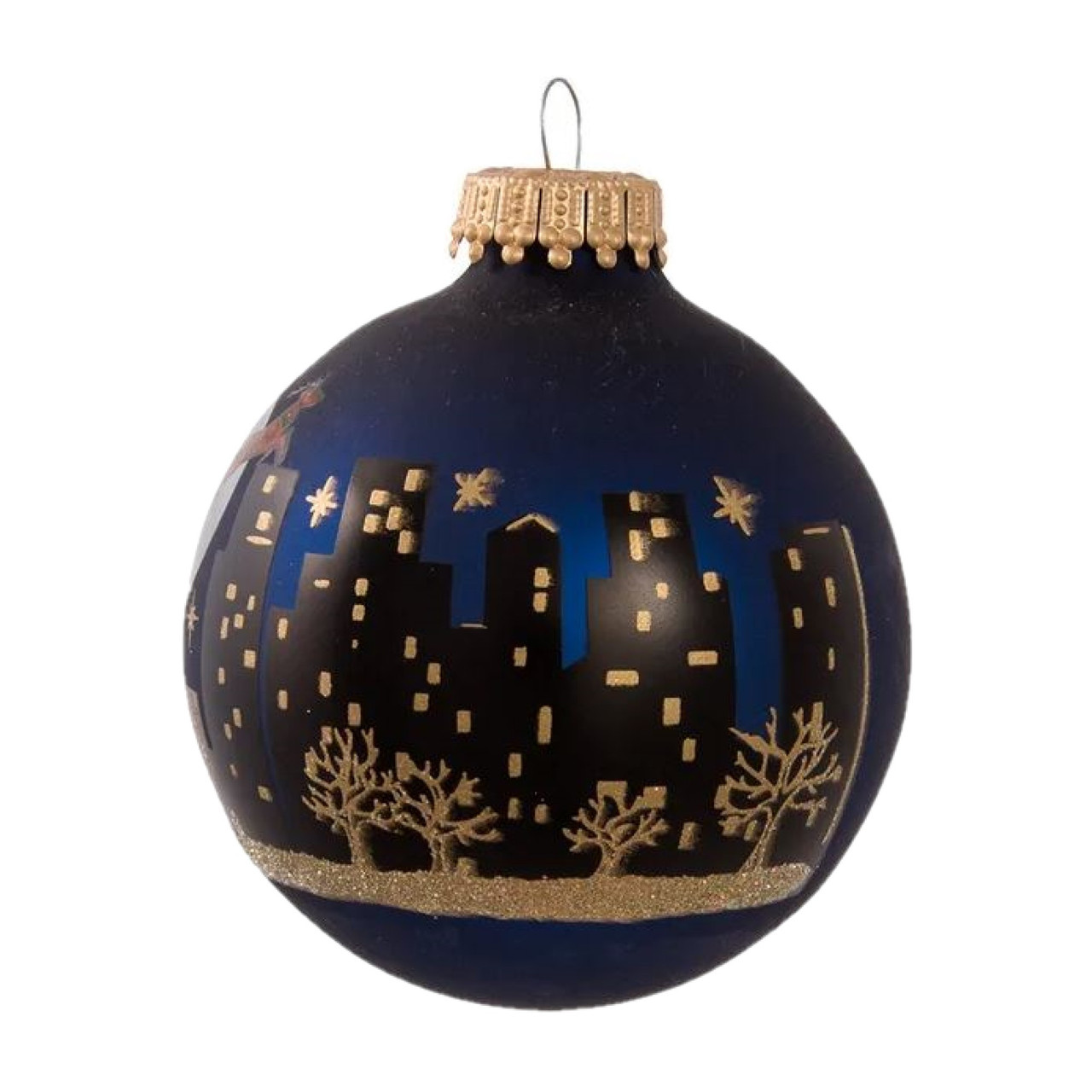 Kurt Adler New York Santa Skyline Ornament