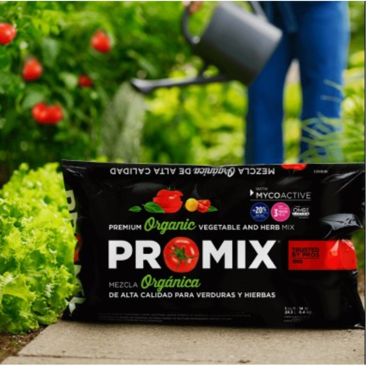 PRO-MIX Organic Vegetable and Herb Soil Mix - Thumbnail 2