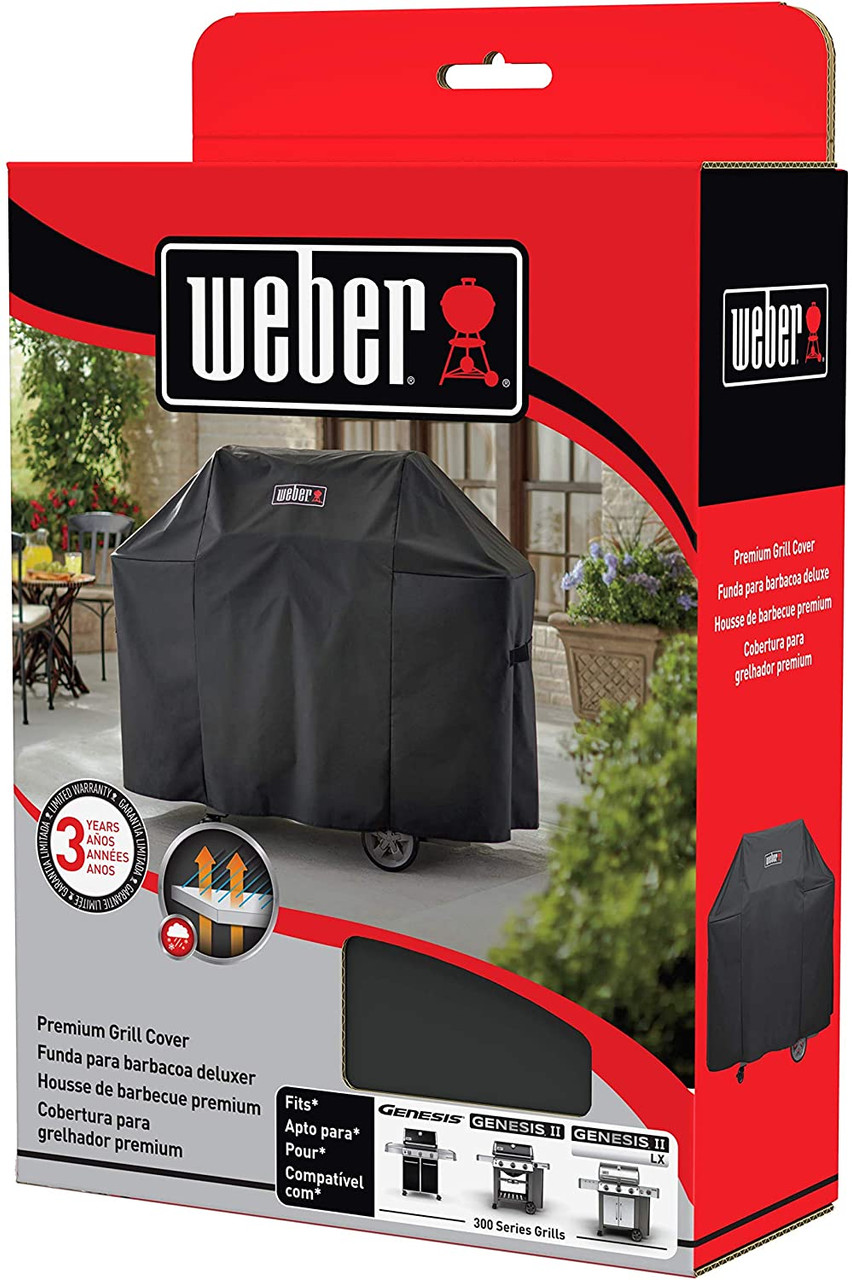 Weber Grill Cover For Weber Genesis II & Genesis 300 Series Gas Grills - Esbenshades