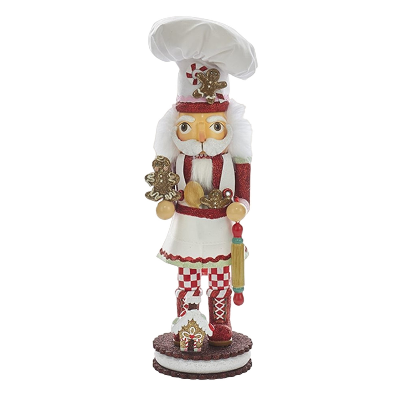 Kurt Adler Hollywood Nutcracker, Gingerbread Chef - Thumbnail 3