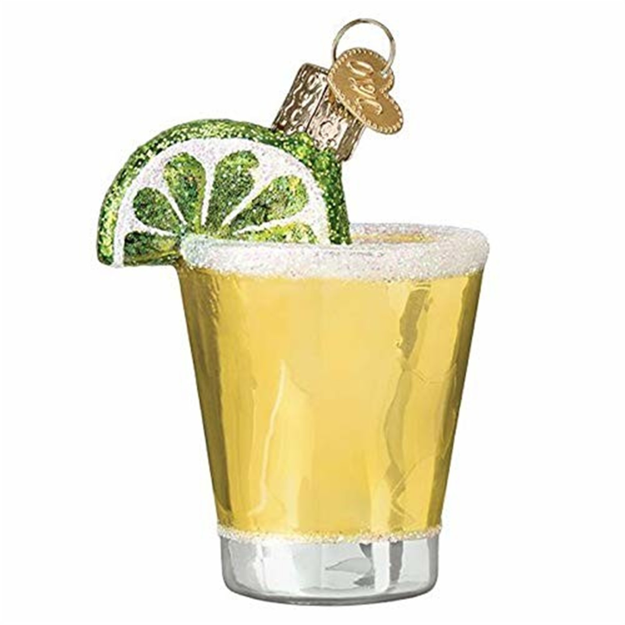 Old World Christmas Glass Blown Ornament Tequila Shot - Thumbnail 2