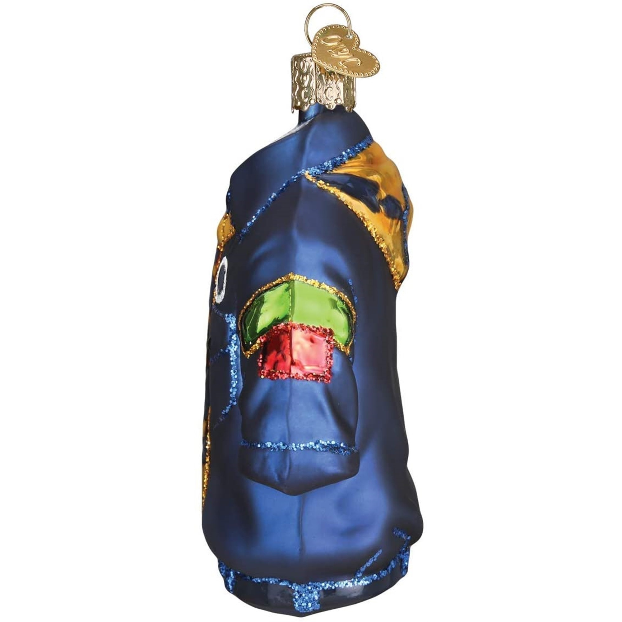 Old World Christmas Glass Blown Ornament for Christmas Tree, Scout Uniform