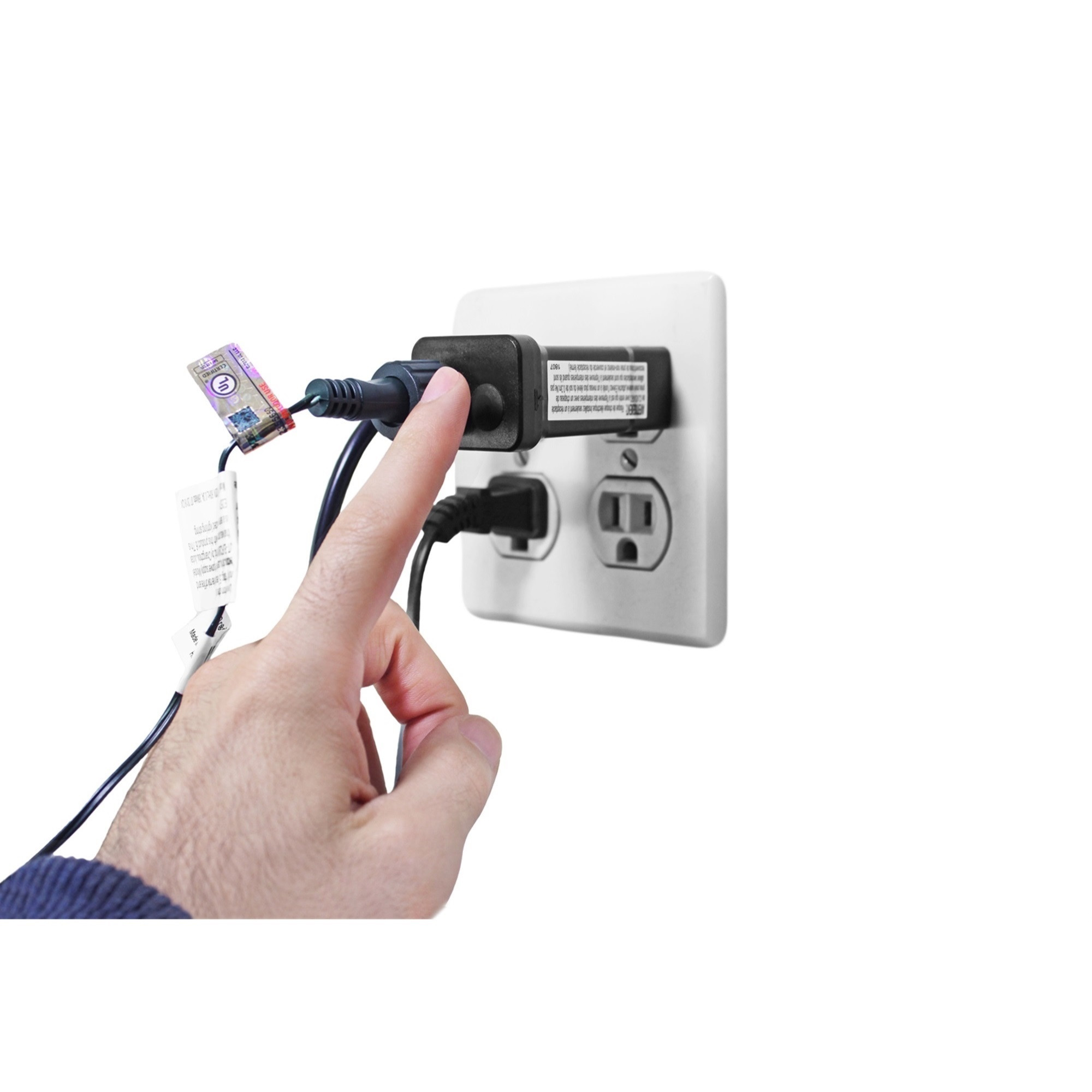 ProductWorks Indoor/Outdoor 150 LED-Mini Bulbs String Light Set with 8-Function Controller, Clear, 36ft